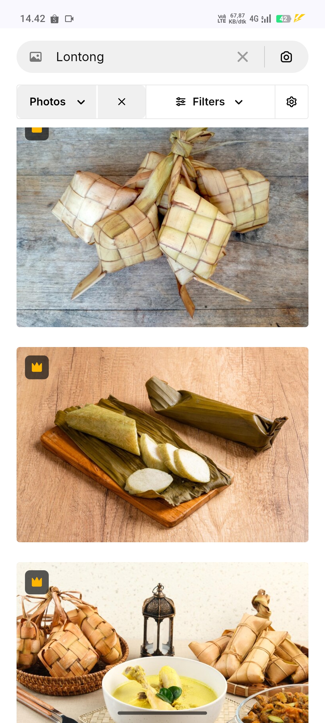 lontong masak tradisional