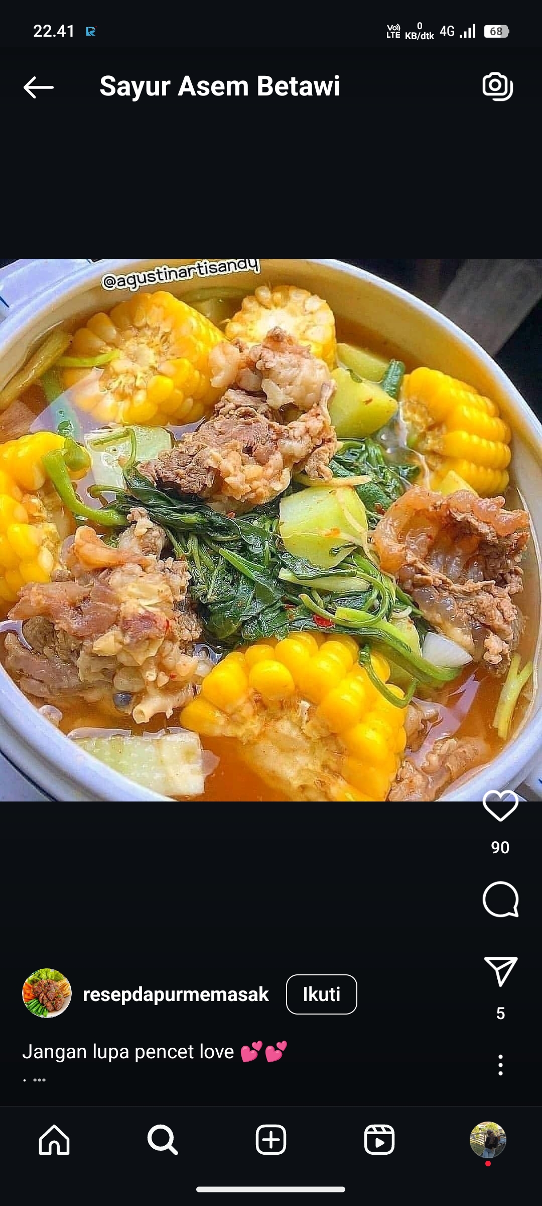Sayur Asem Betawi