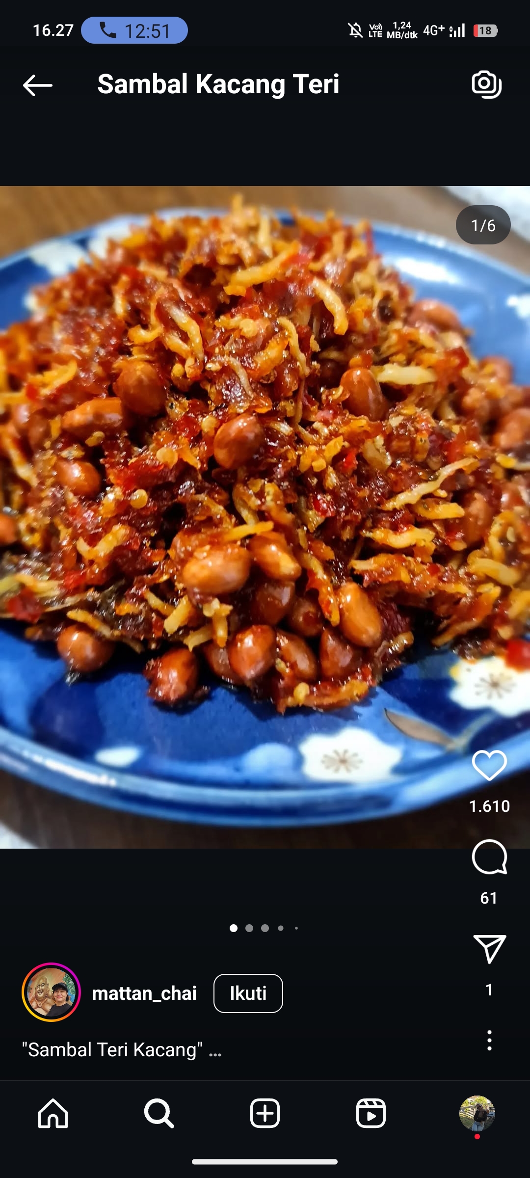 Sambal Kacang Teri