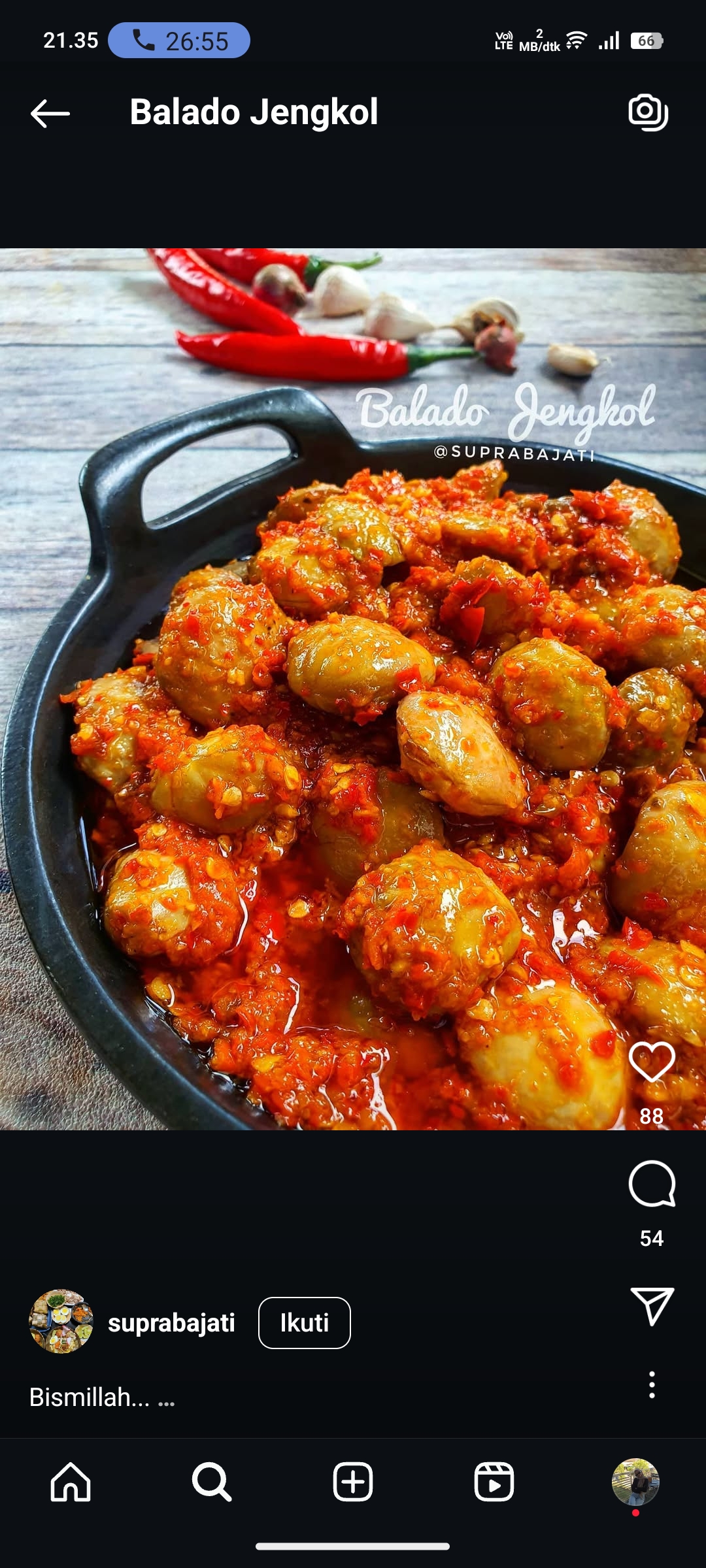 Balado Jengkol