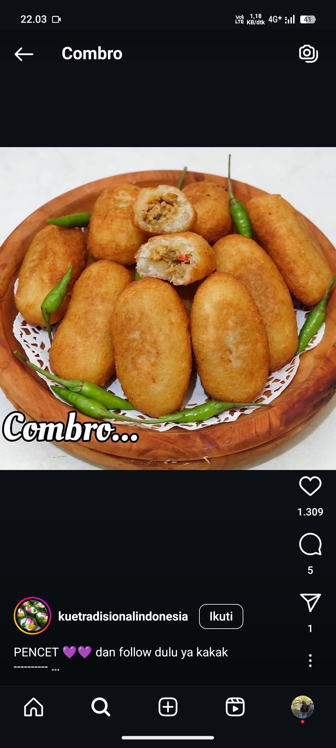 Resep Combro Super Enak