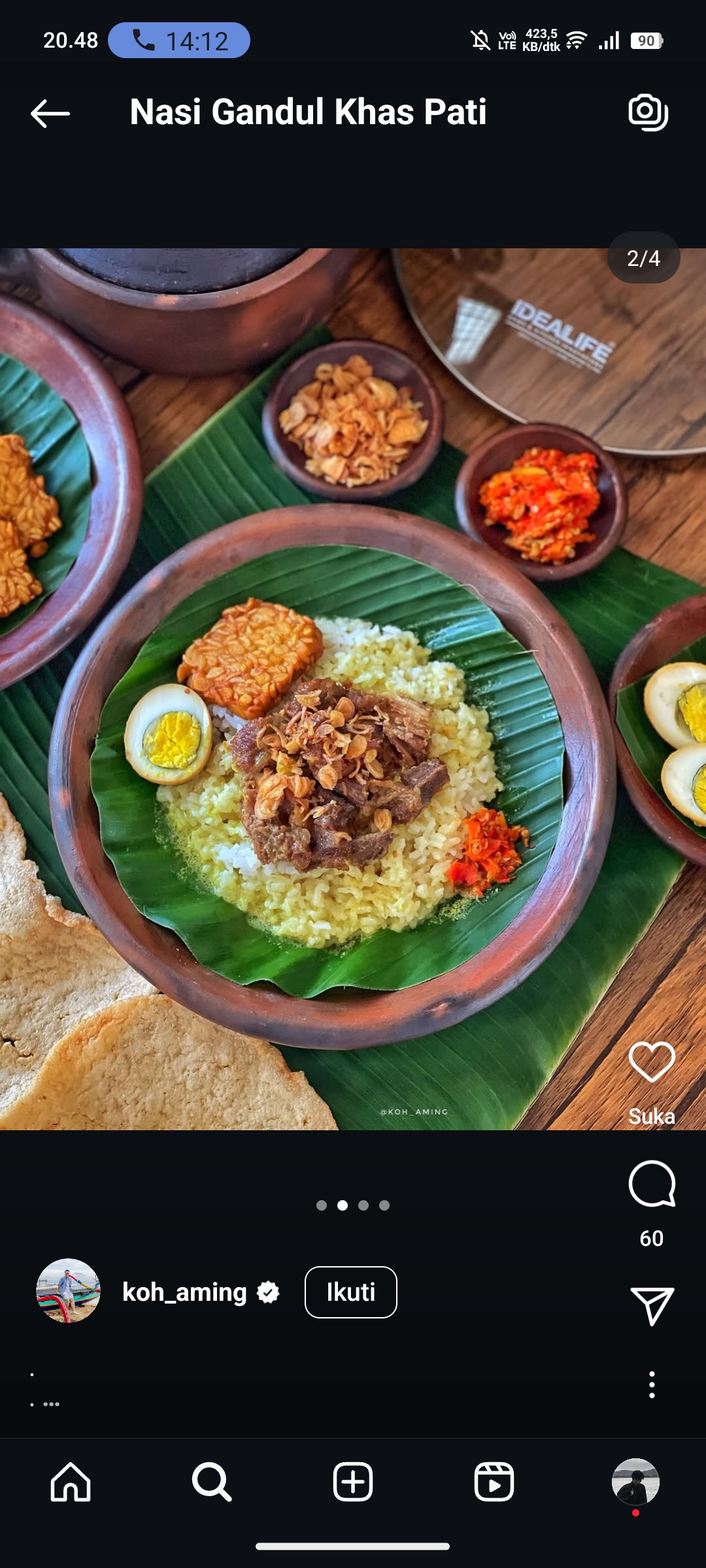 Nasi Gandul Khas Pati