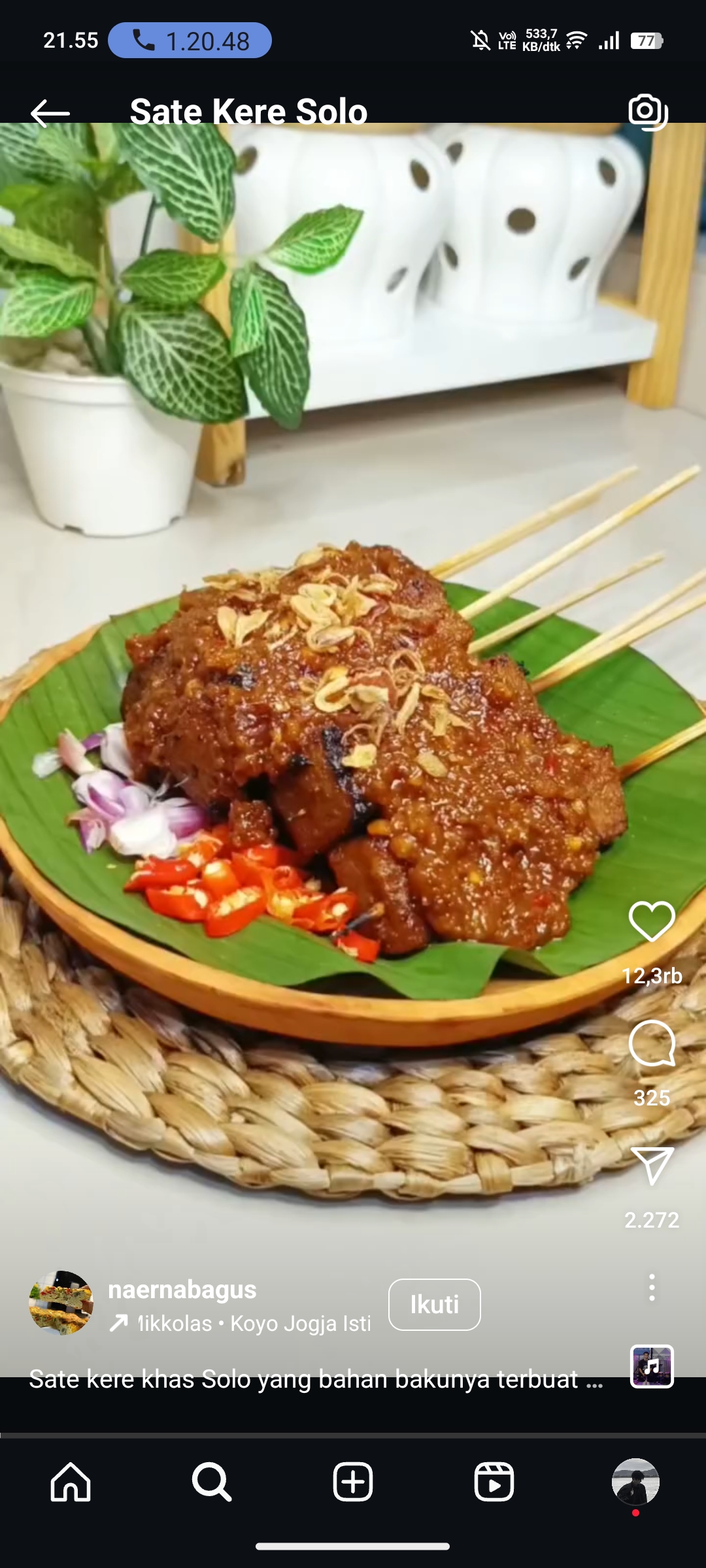 Sate Kere Solo