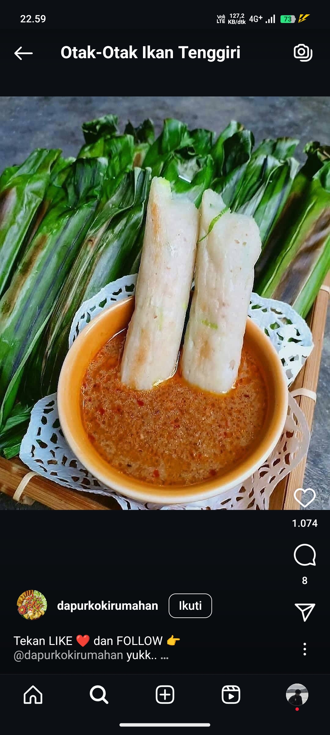 Otak-Otak Ikan Tenggiri