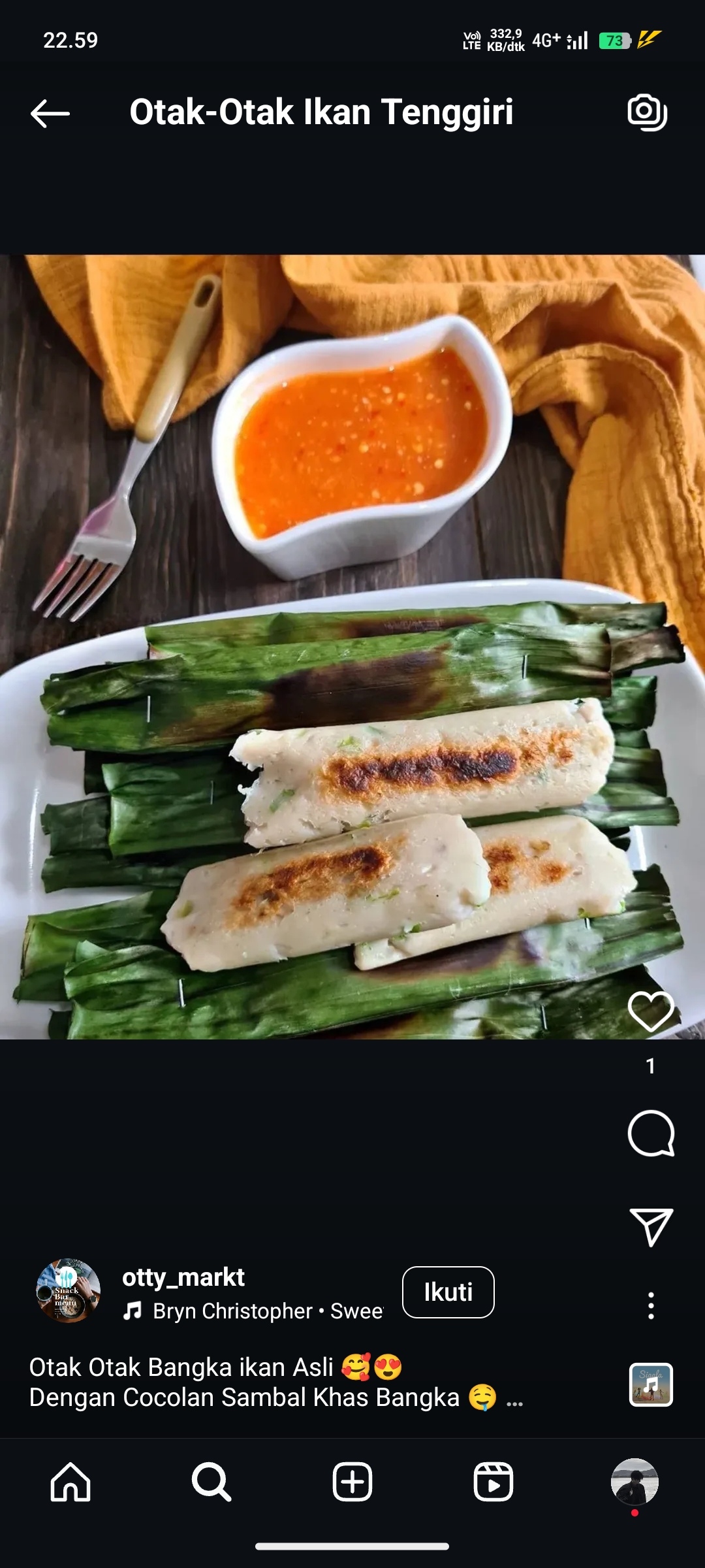 Otak-Otak Ikan Tenggiri