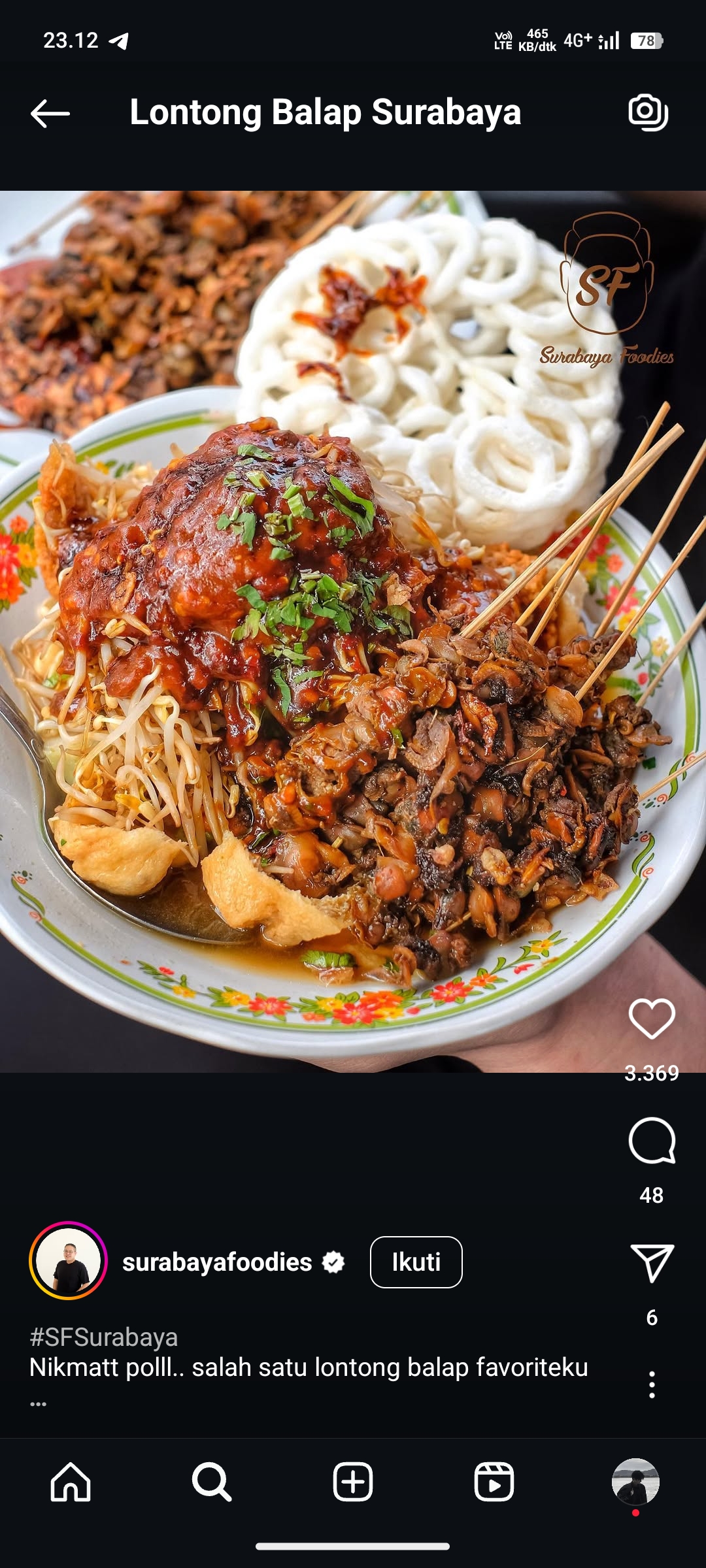 Lontong Balap Surabaya