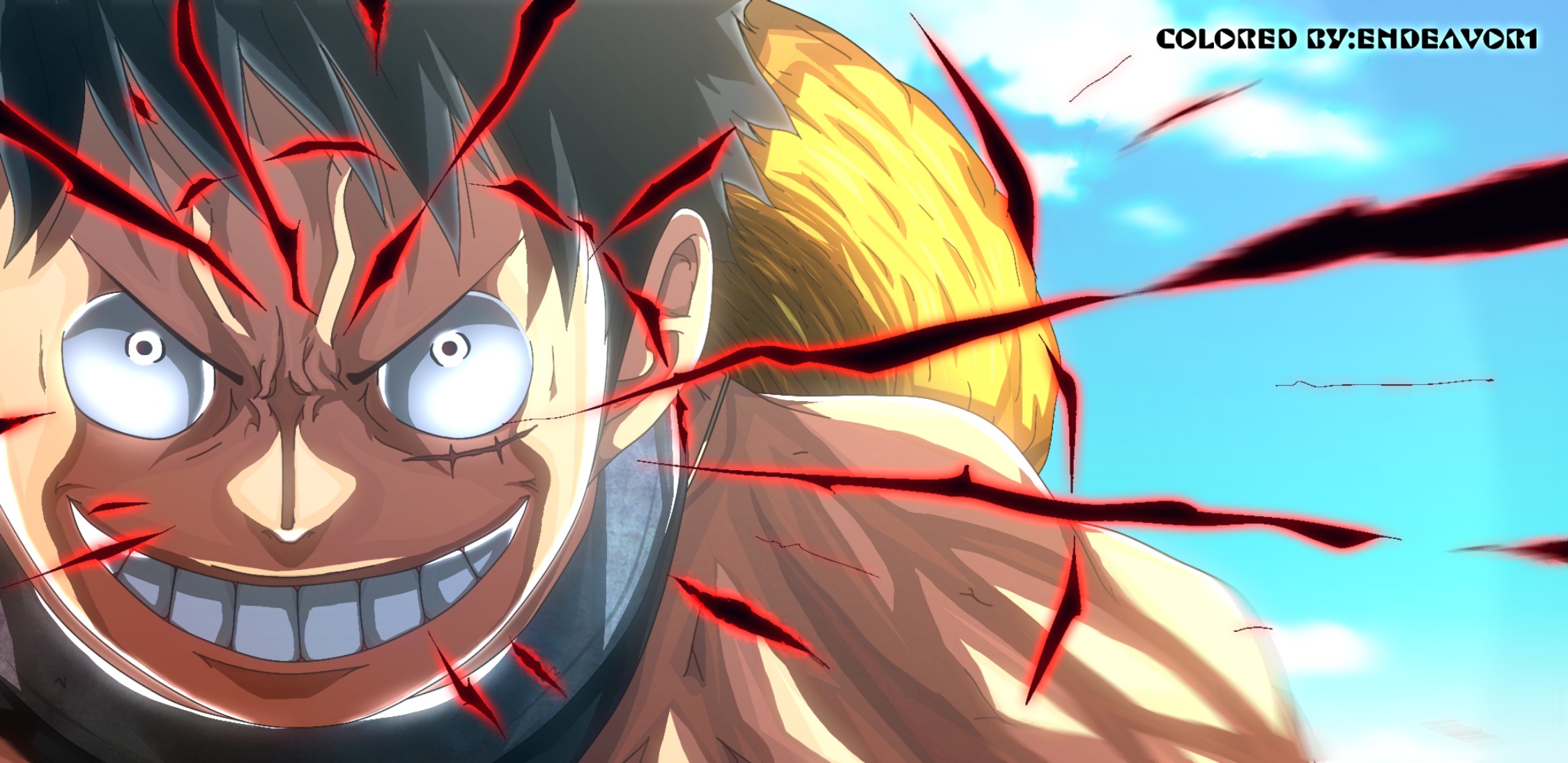 Strategi Luffy bisa mengalahkan anggota Holy Knight dengan hakinya