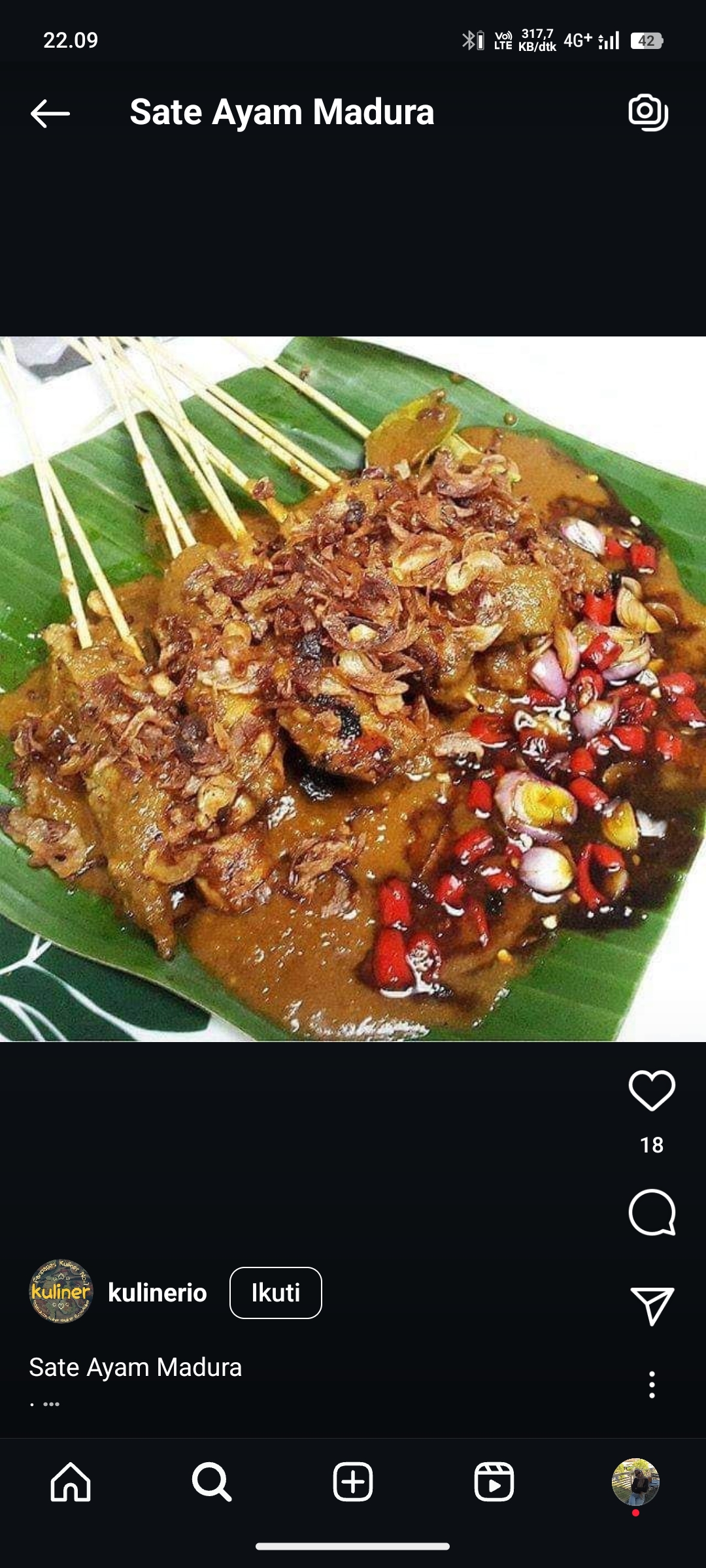 Sate Ayam Madura