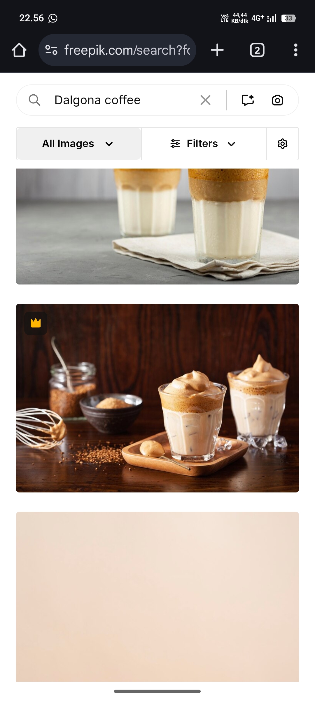 Dalgona Coffee