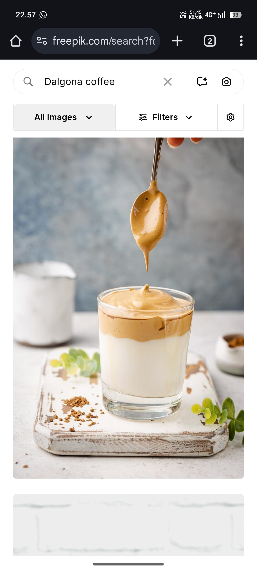 Dalgona Coffee
