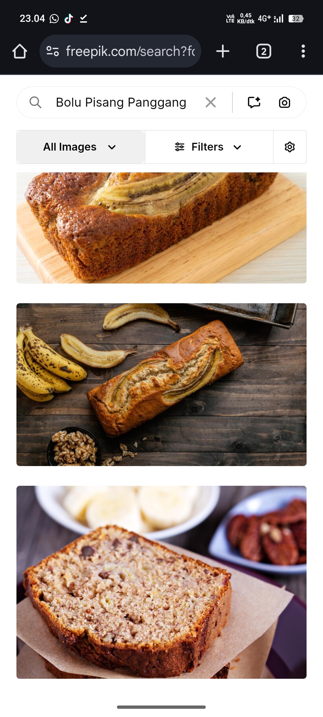 Bolu Pisang Panggang