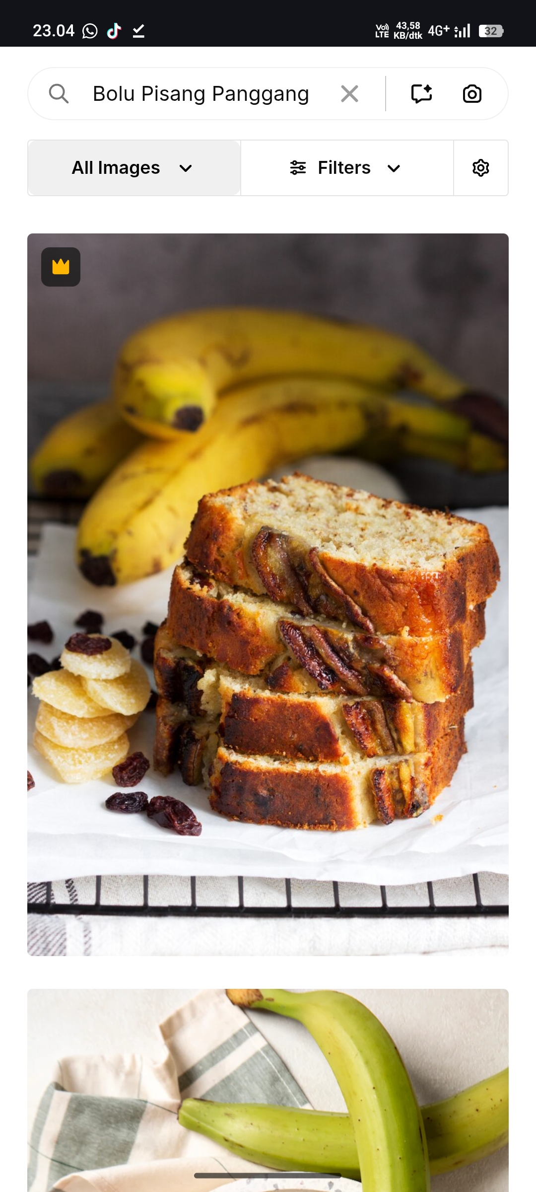 Bolu Pisang Panggang