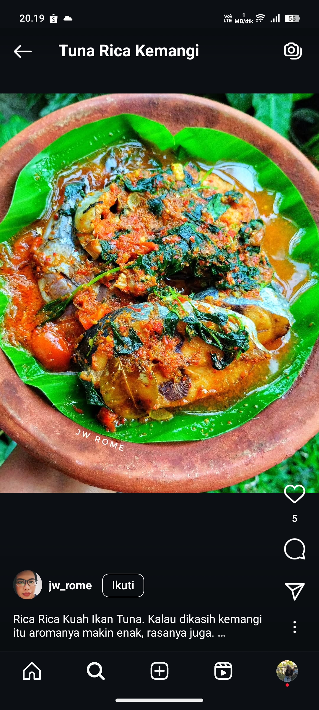 Tuna Rica Kemangi