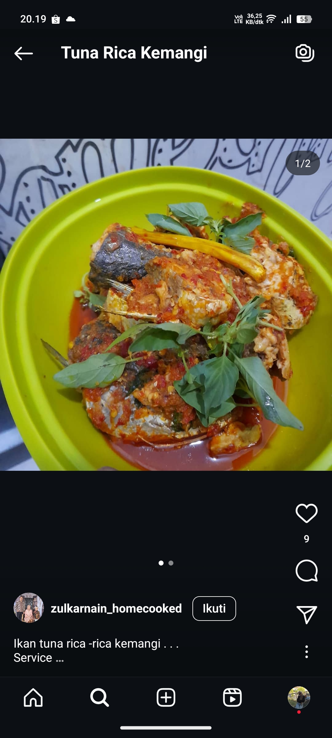 Tuna Rica Kemangi