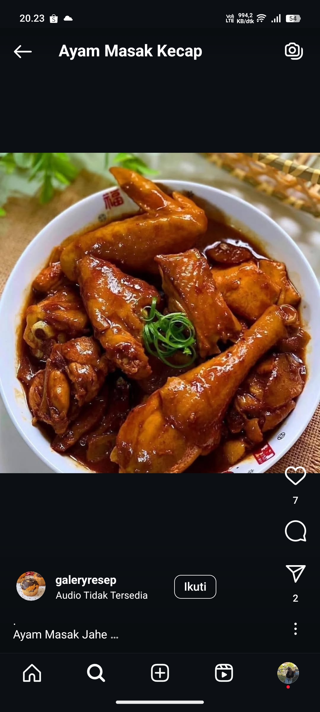 Ayam Masak Kecap
