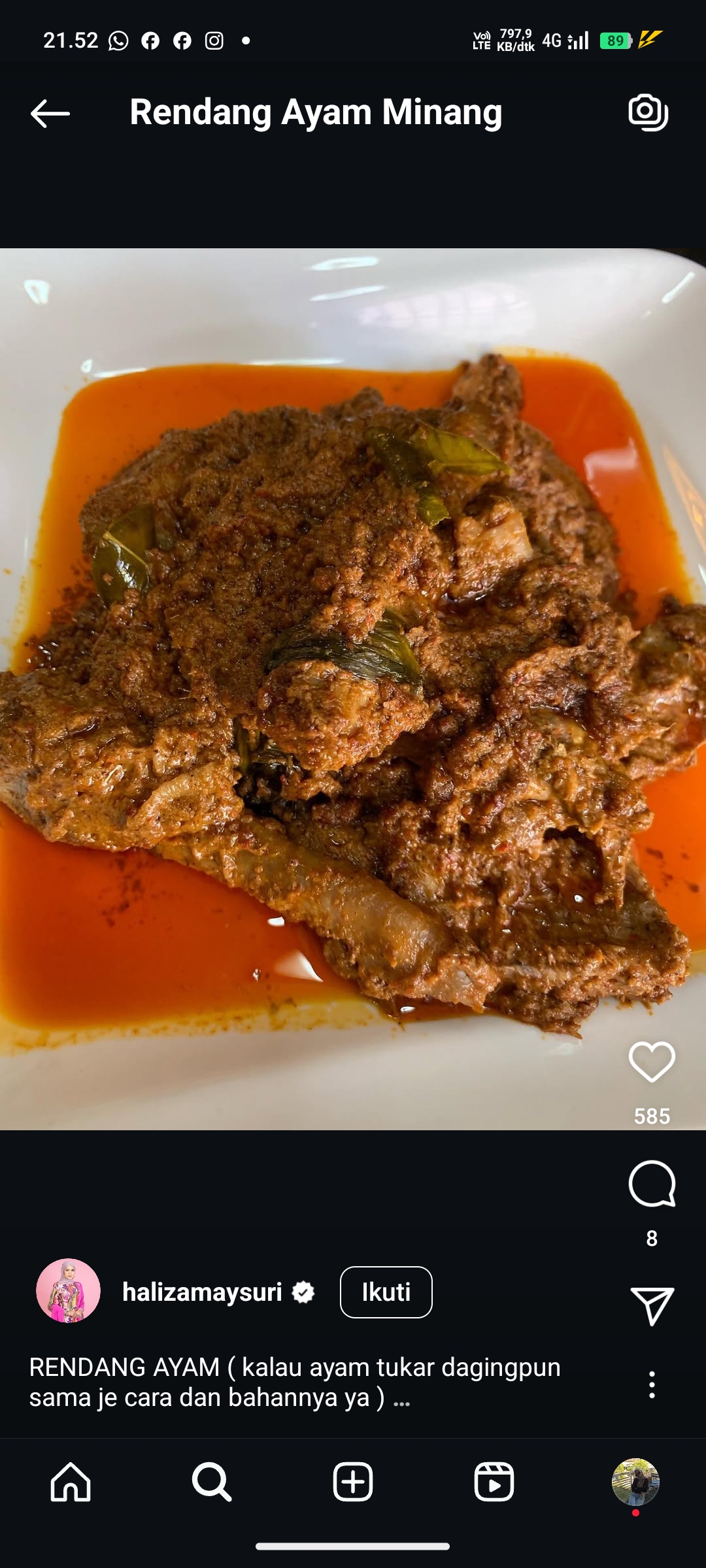 Rendang Ayam Minang