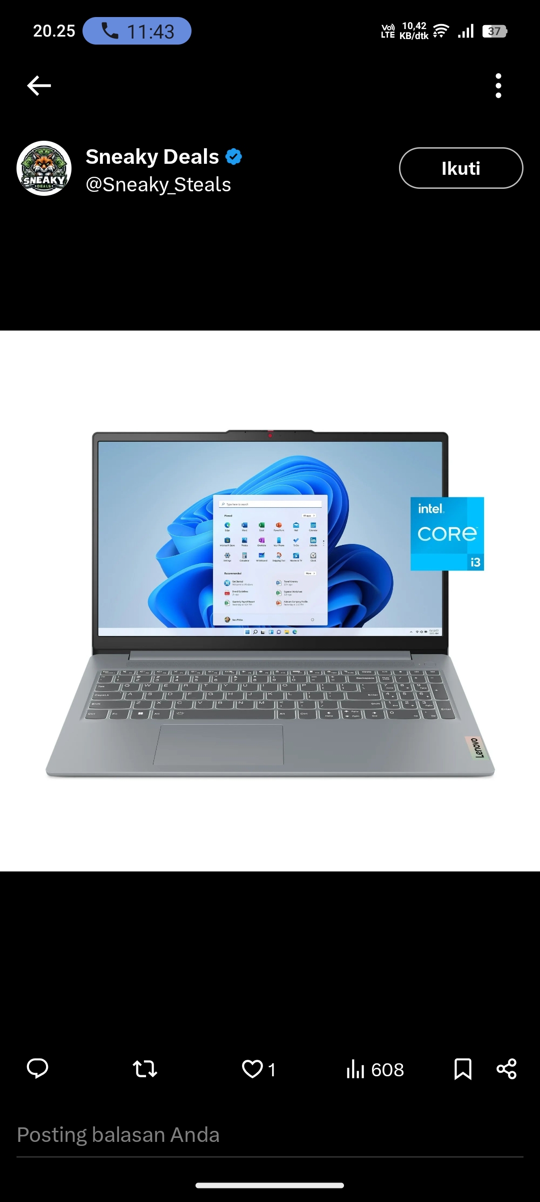 Lenovo IdeaPad Slim 3i