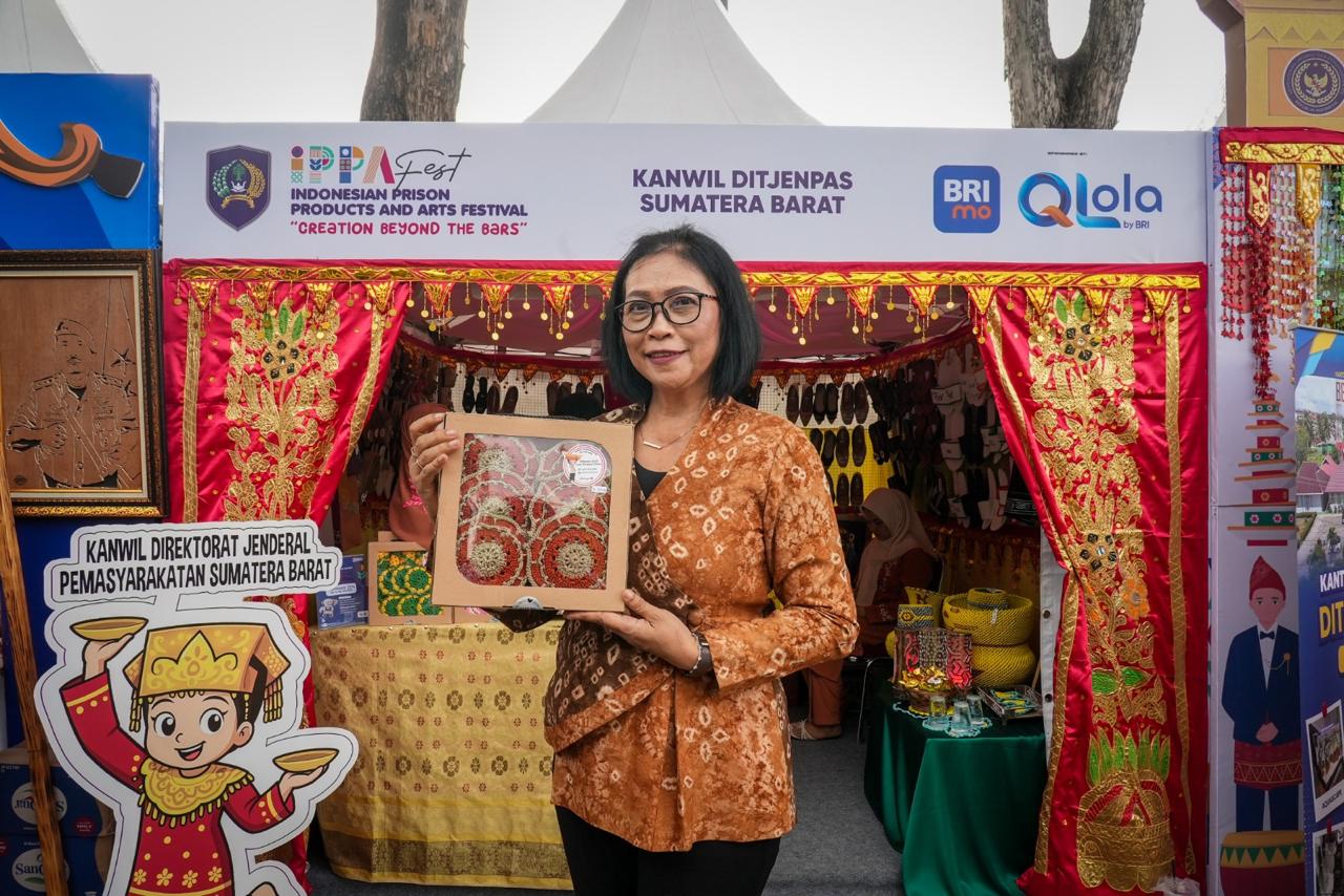 SUPPORT: BRI ikut serta dalam memajukan iklim kreatifitas ekonomi warga binaan dengan mendukung IPPA Fest 2025.