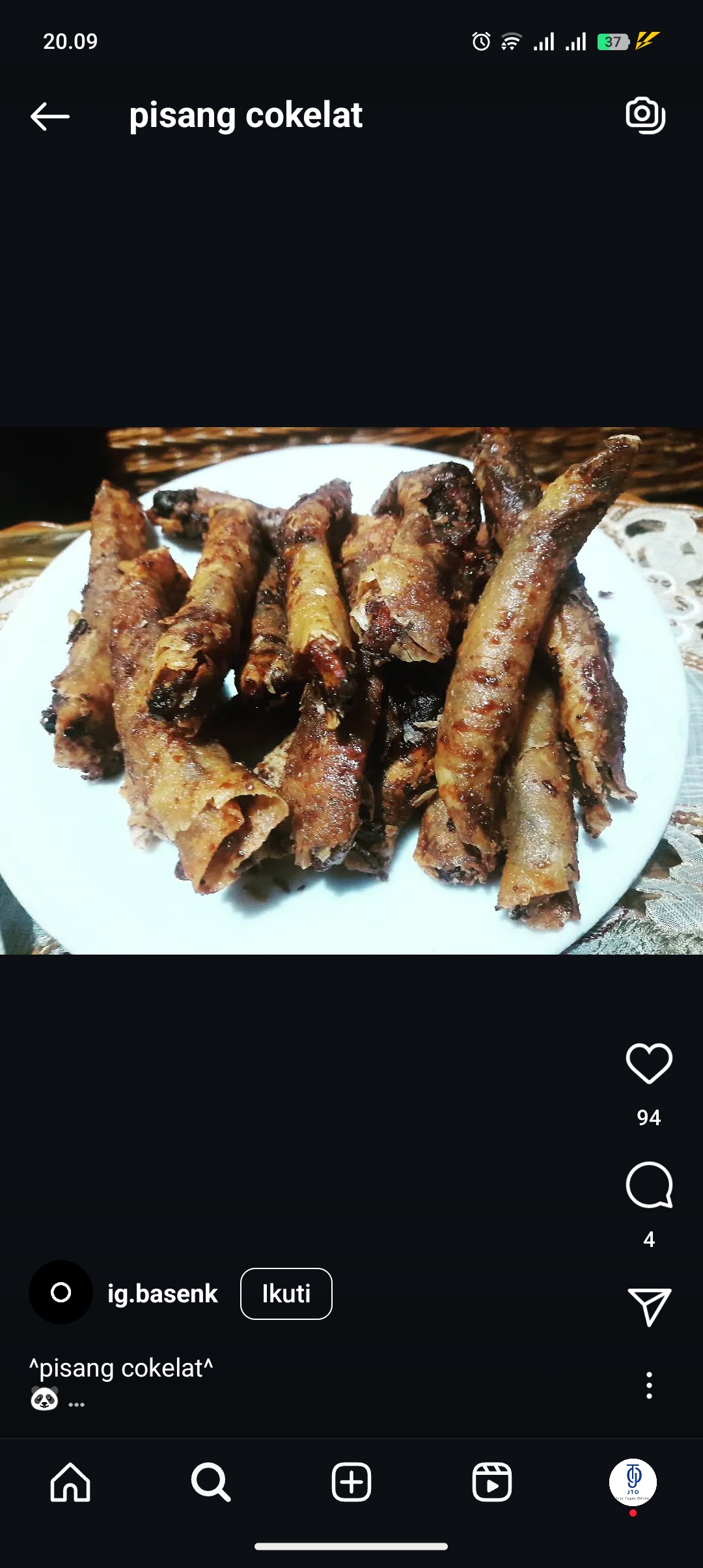 Resep Piscok
