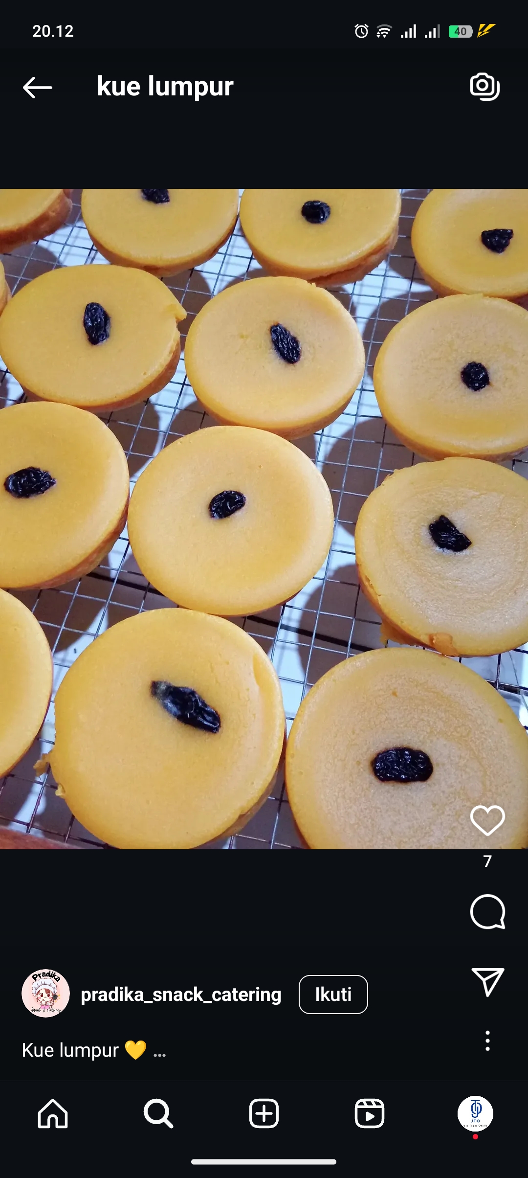 Resep kue lumpur yang legit