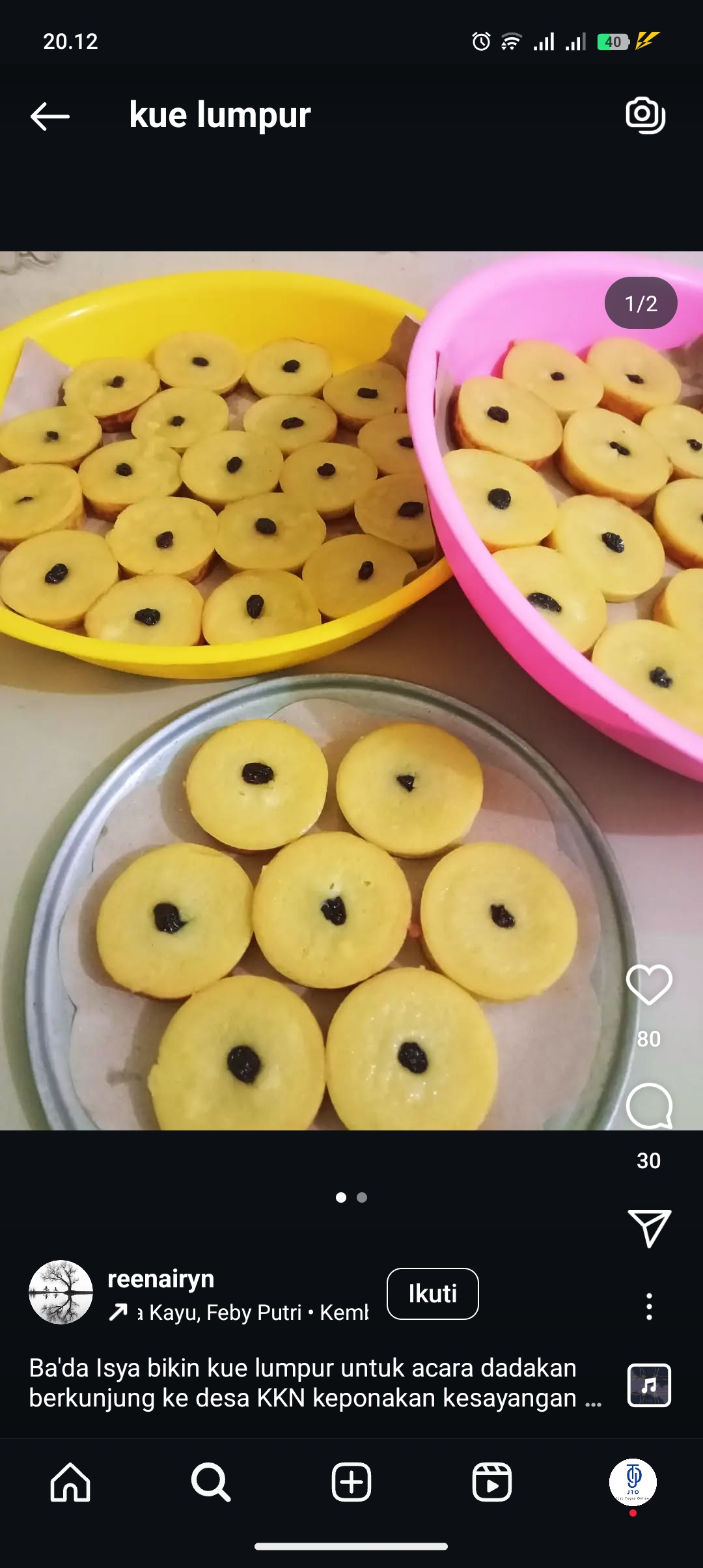 Kue lumpur