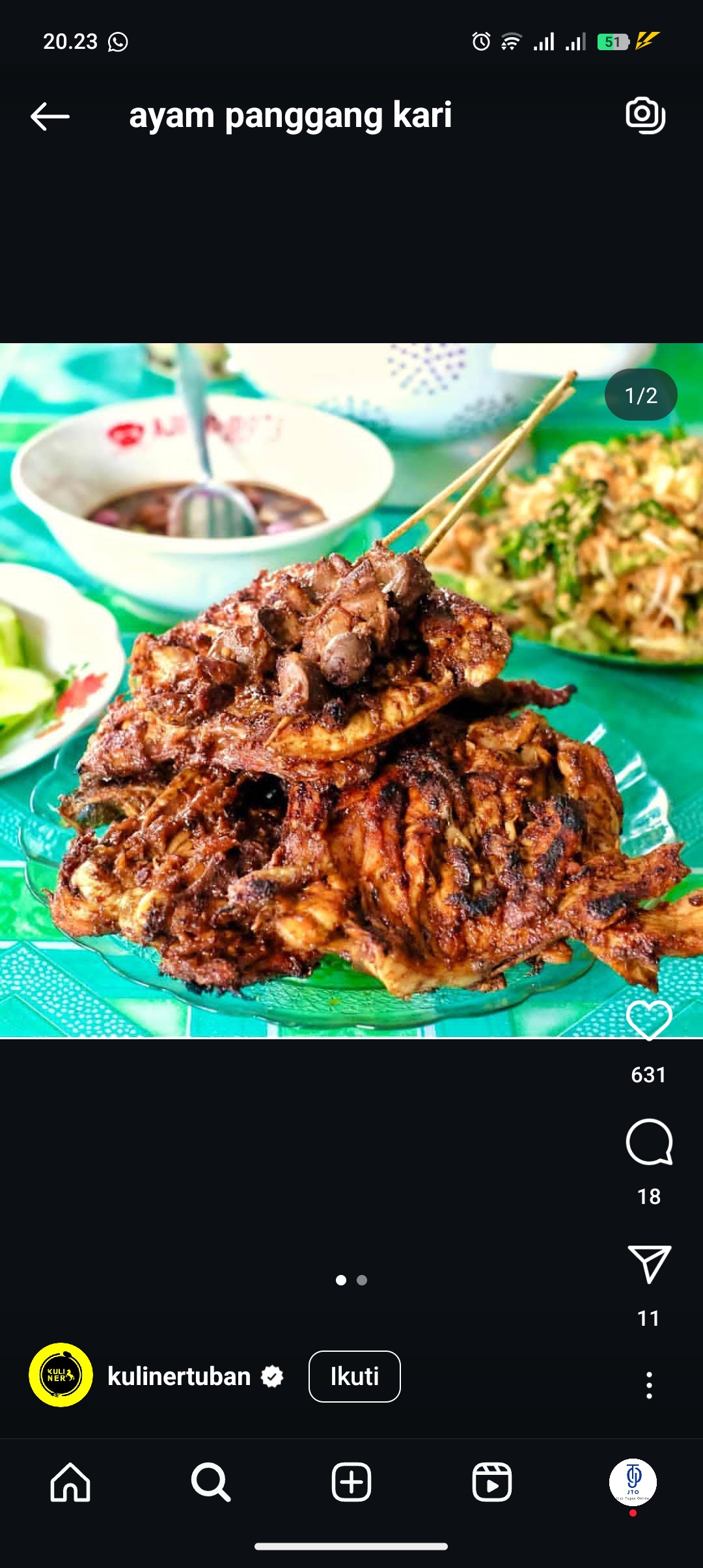 Resep ayam bakar