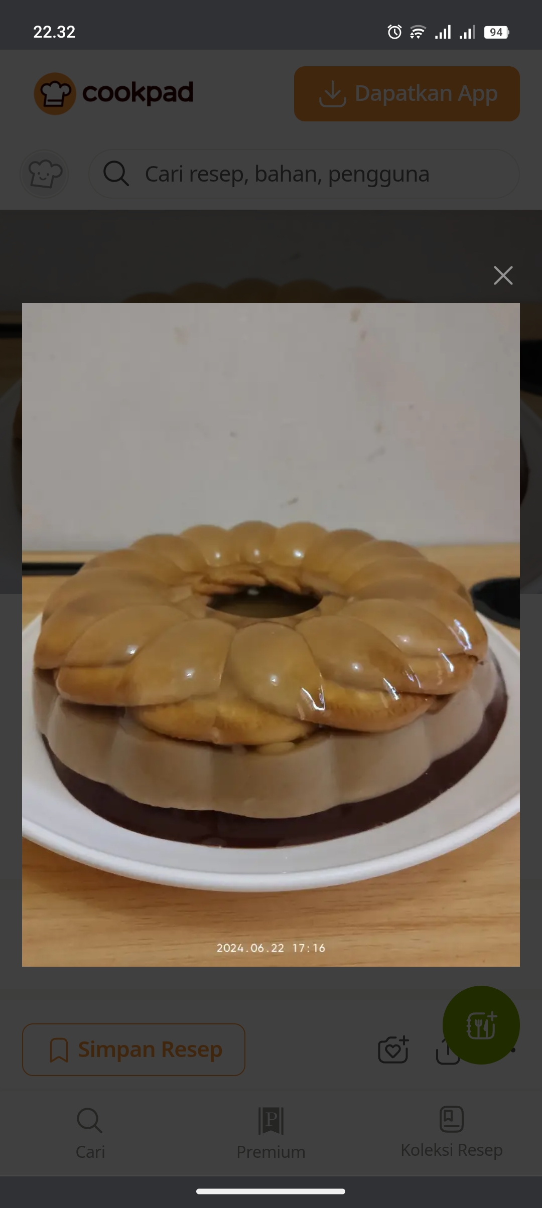 Makanan penutup yang manisnya bikin nagih
