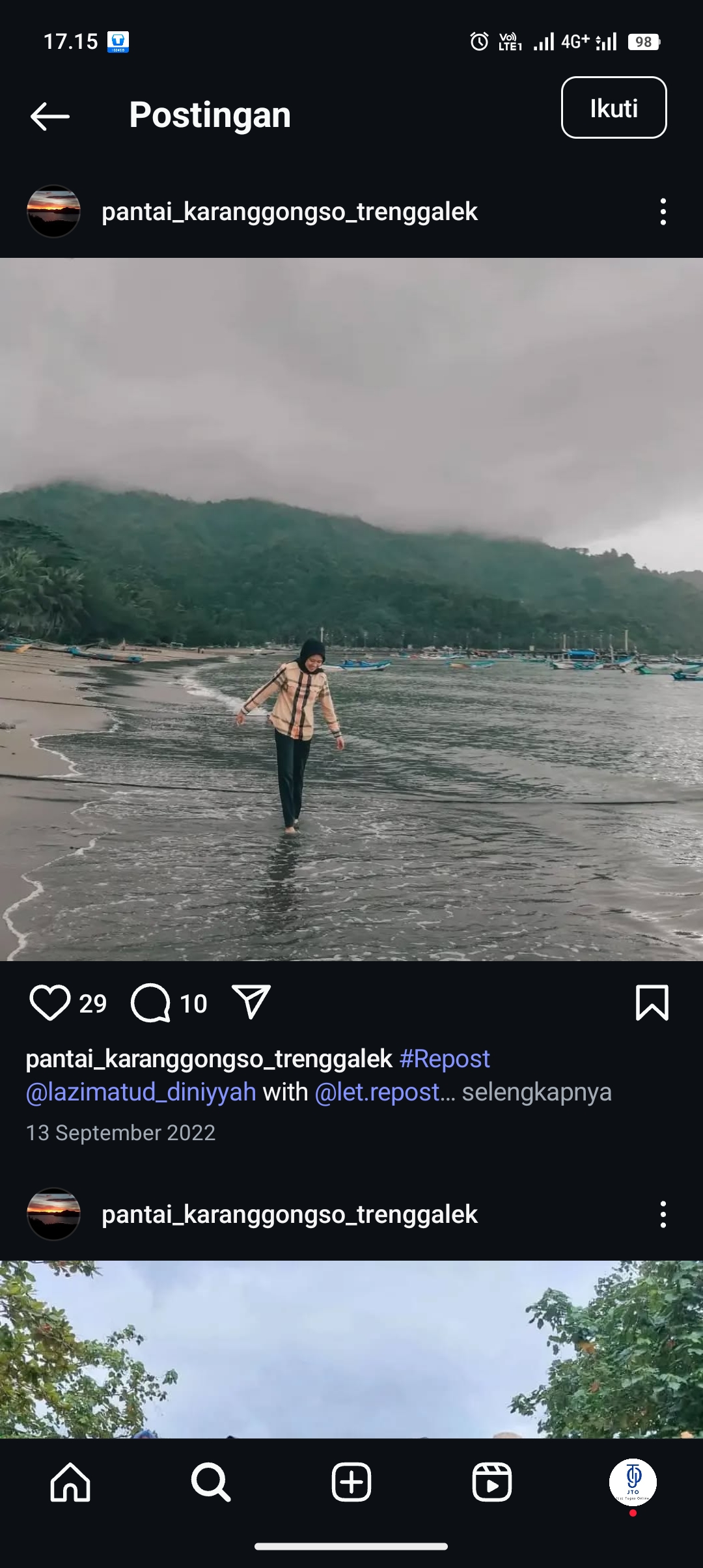 Pantai Karanggongso