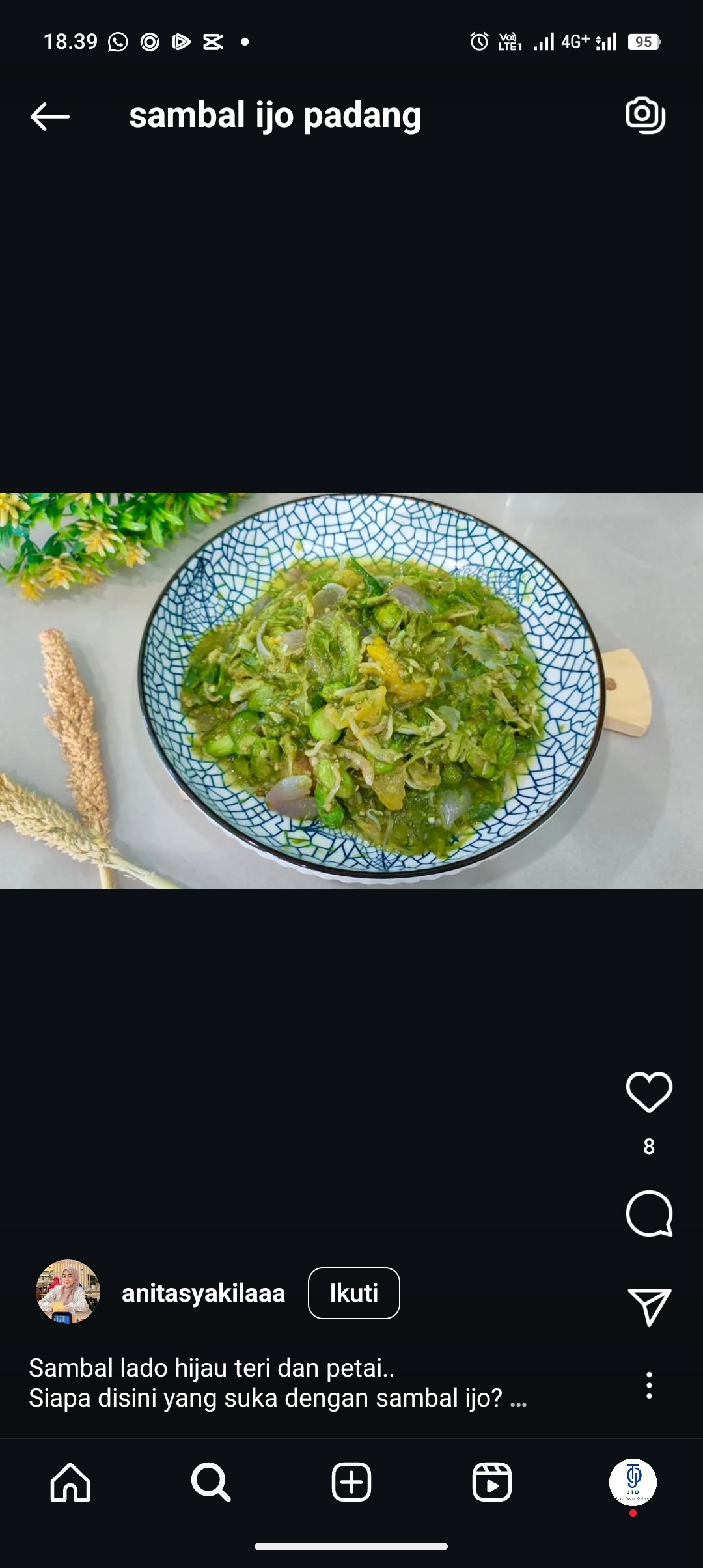 Resep sambal ijo