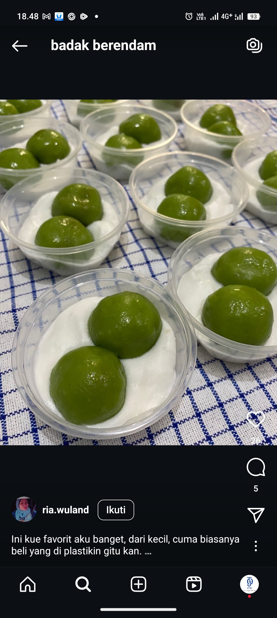 Resep badak berendam yang unik