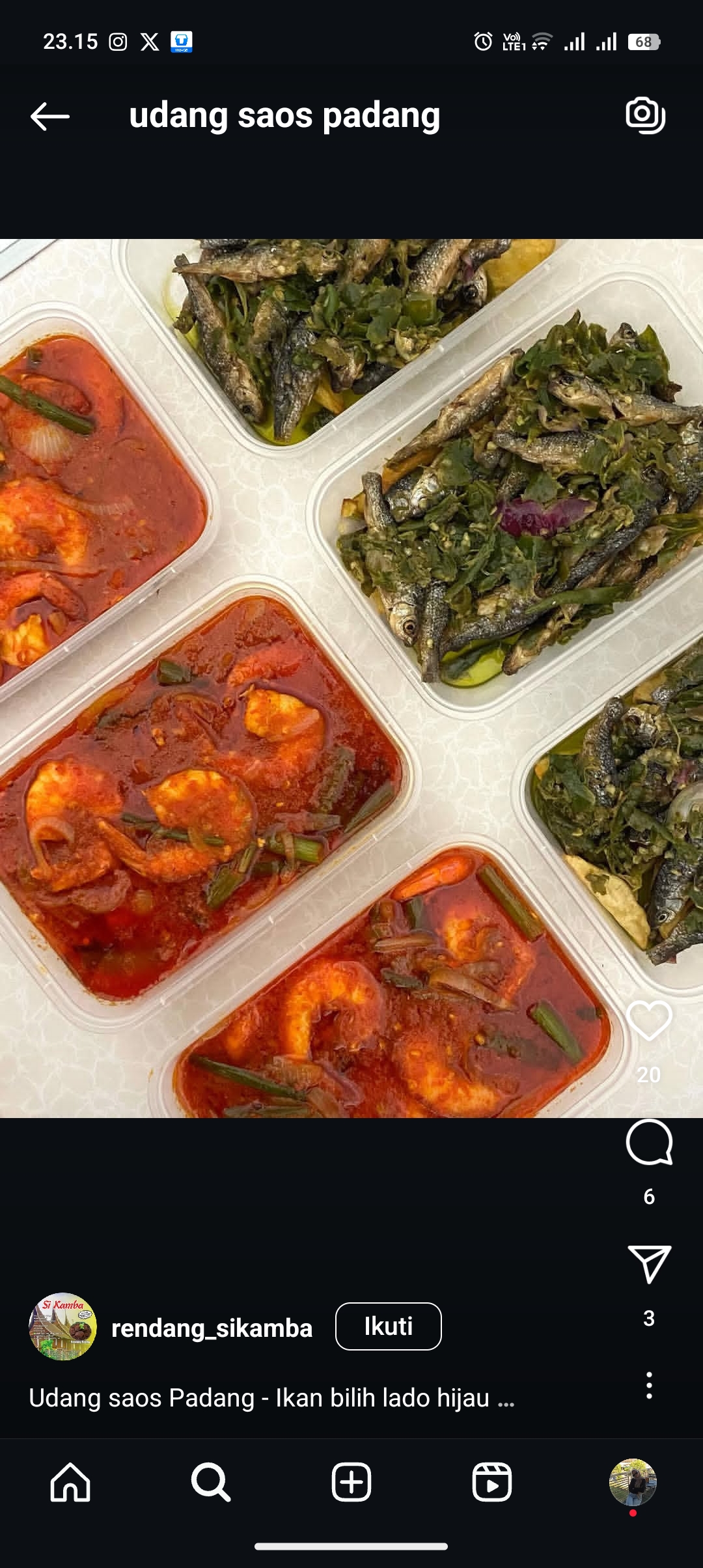 Resep udang saos padang