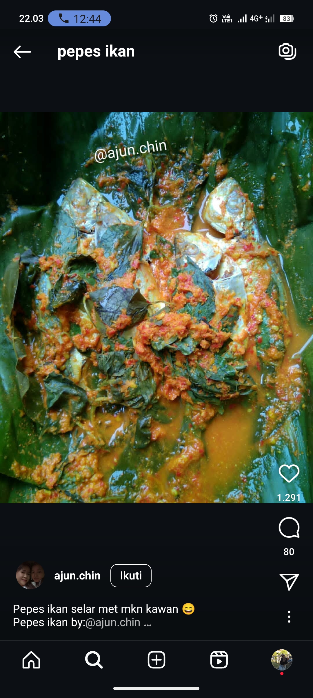 Resep pepes ikan super enak