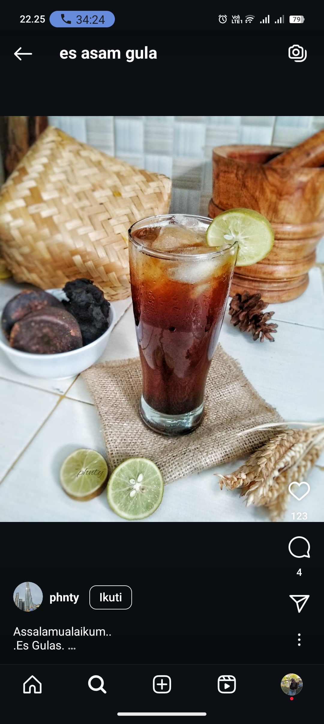 es asam gula jawa