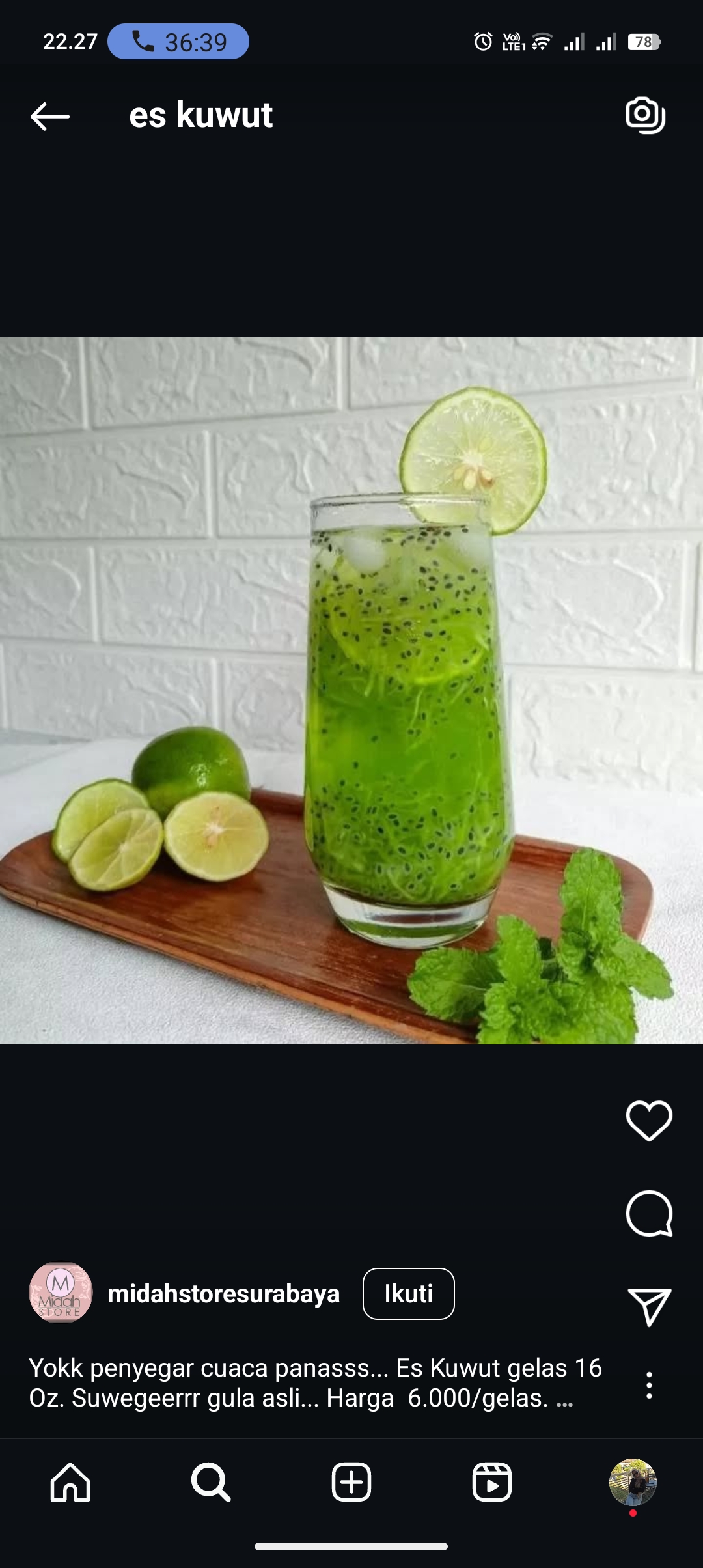 Resep es kuwut bali