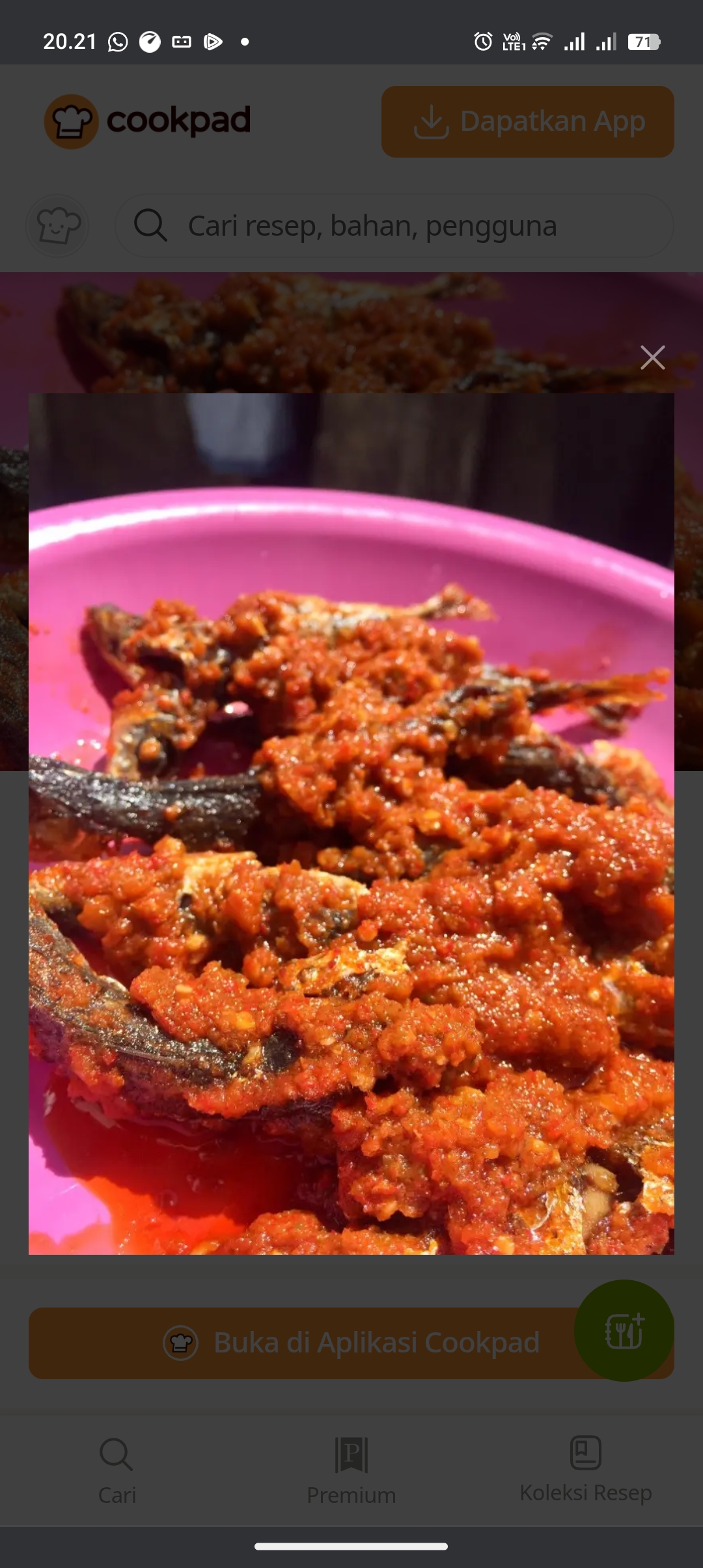 Resep sambal merah ikan decis