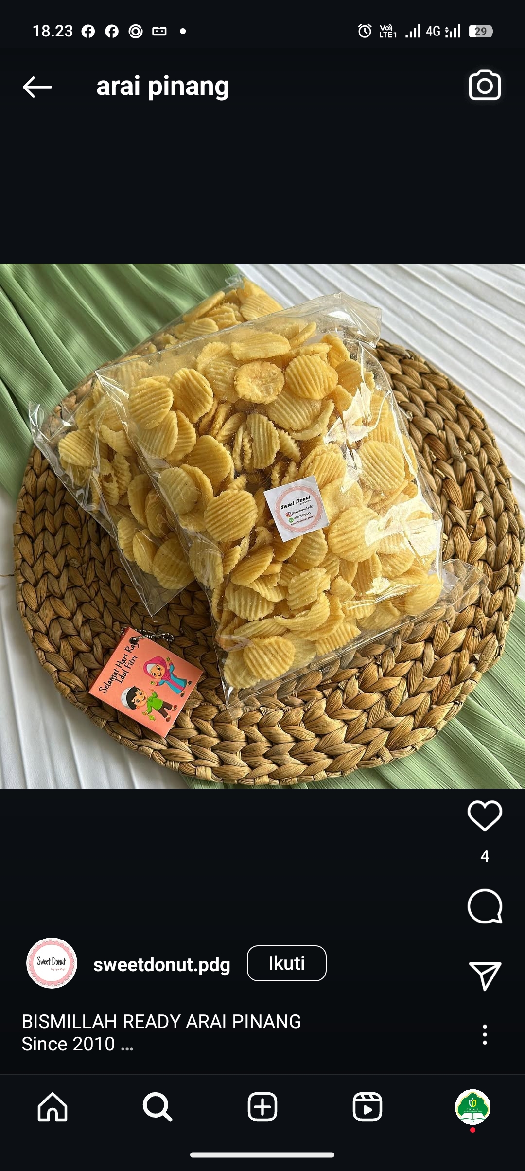 Resep Arai pinang