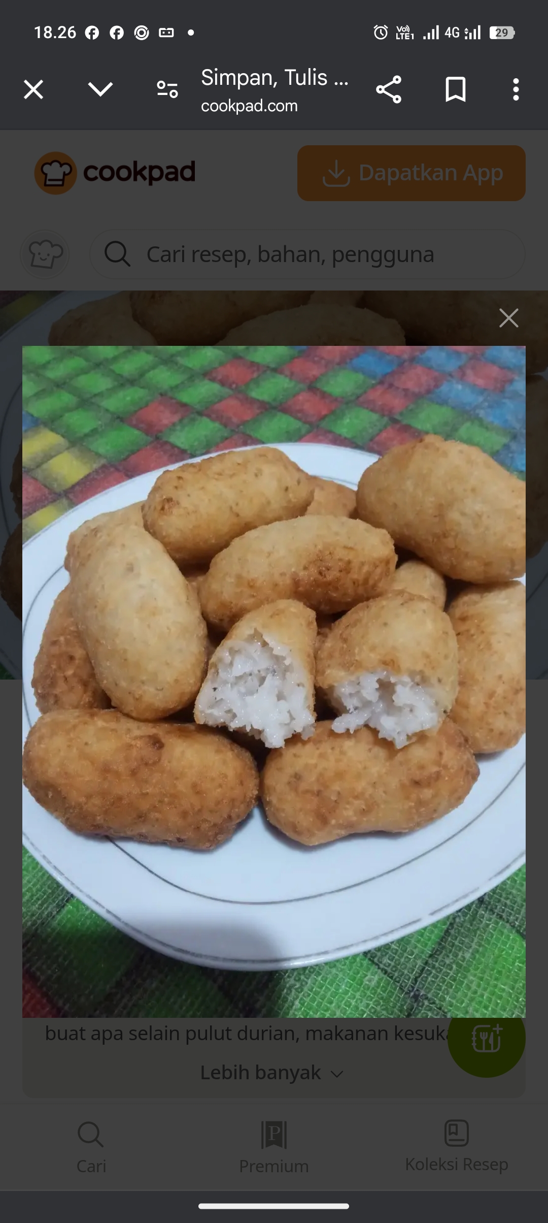 Resep pulut