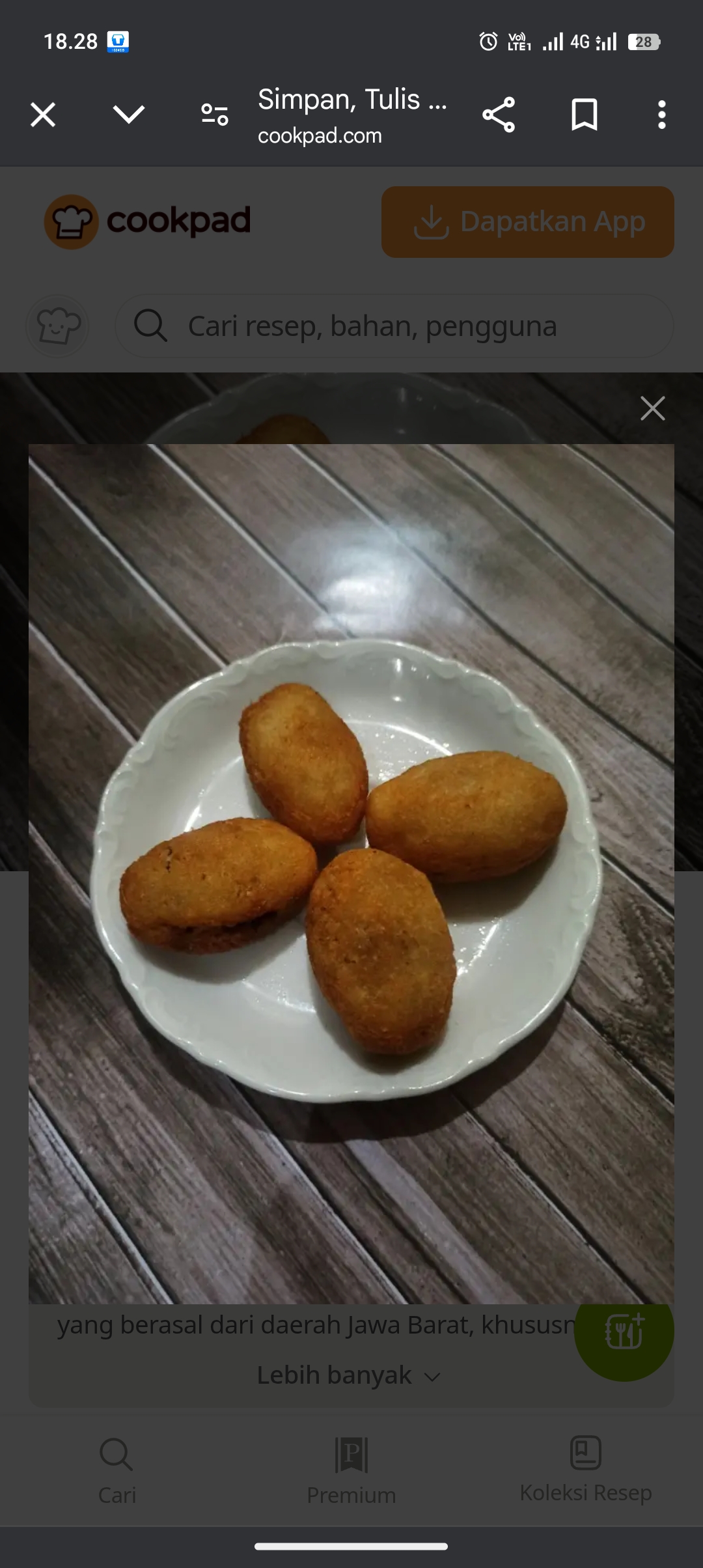 Resep Combro super enak