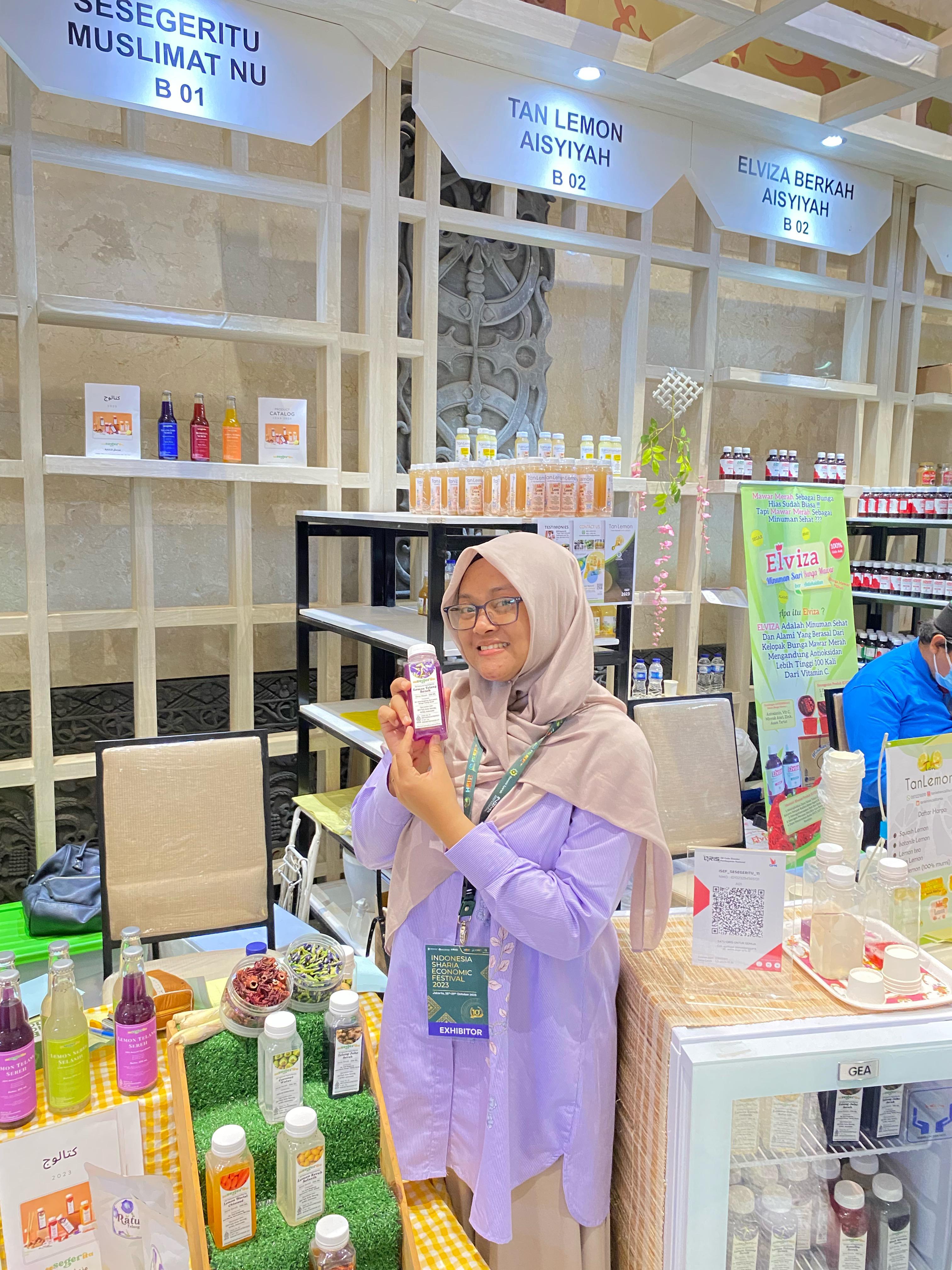 INOVATIF: Salah satu pelaku UMKM yang mendapat pendampingan dari BRI
