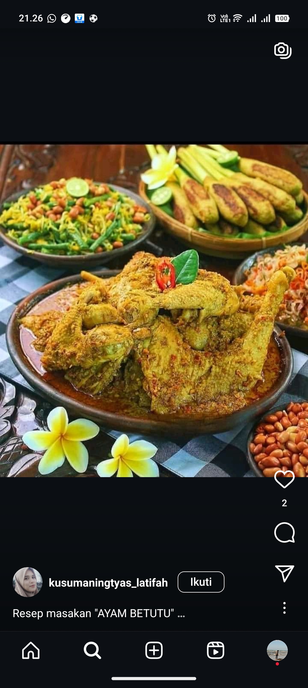 Resep ayam betutu