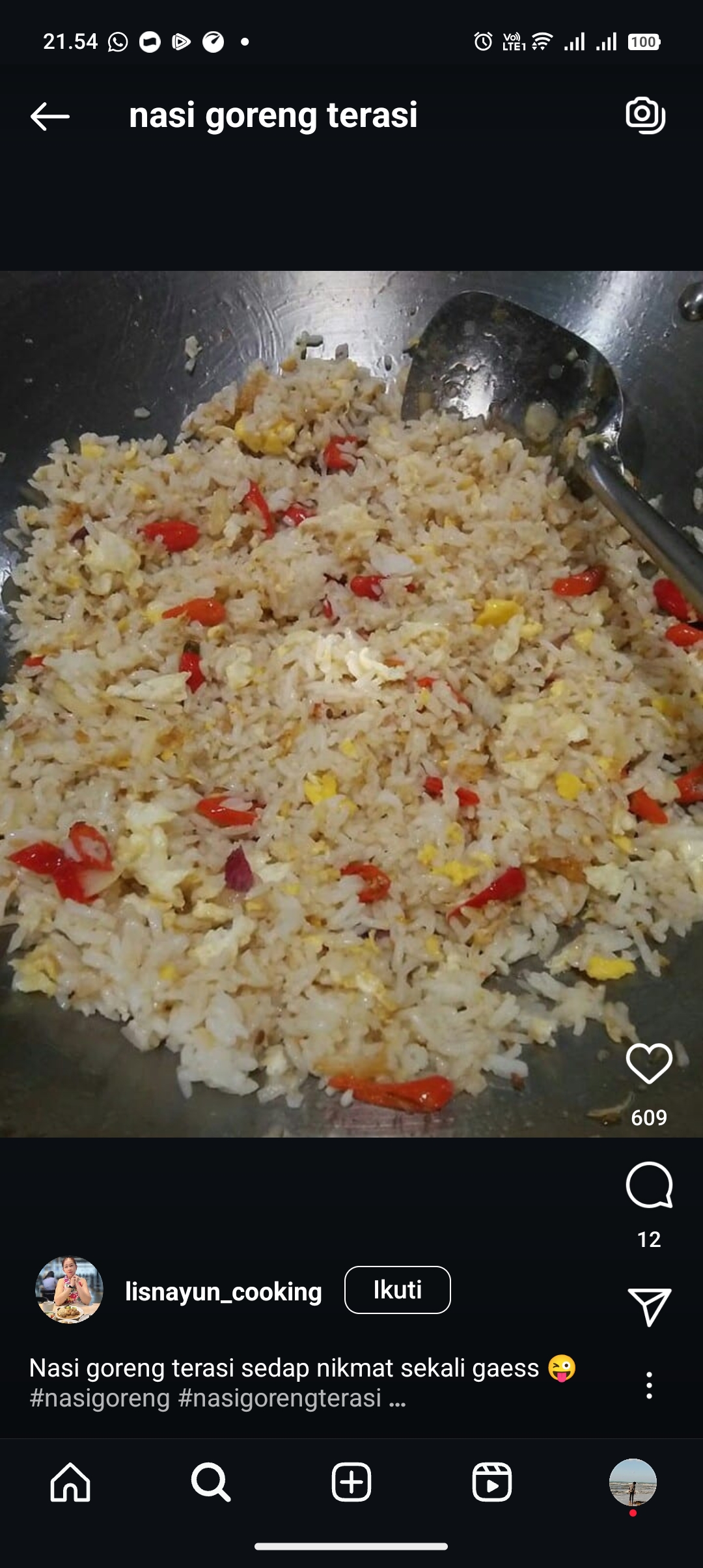 Resep Nasi Goreng Terasi