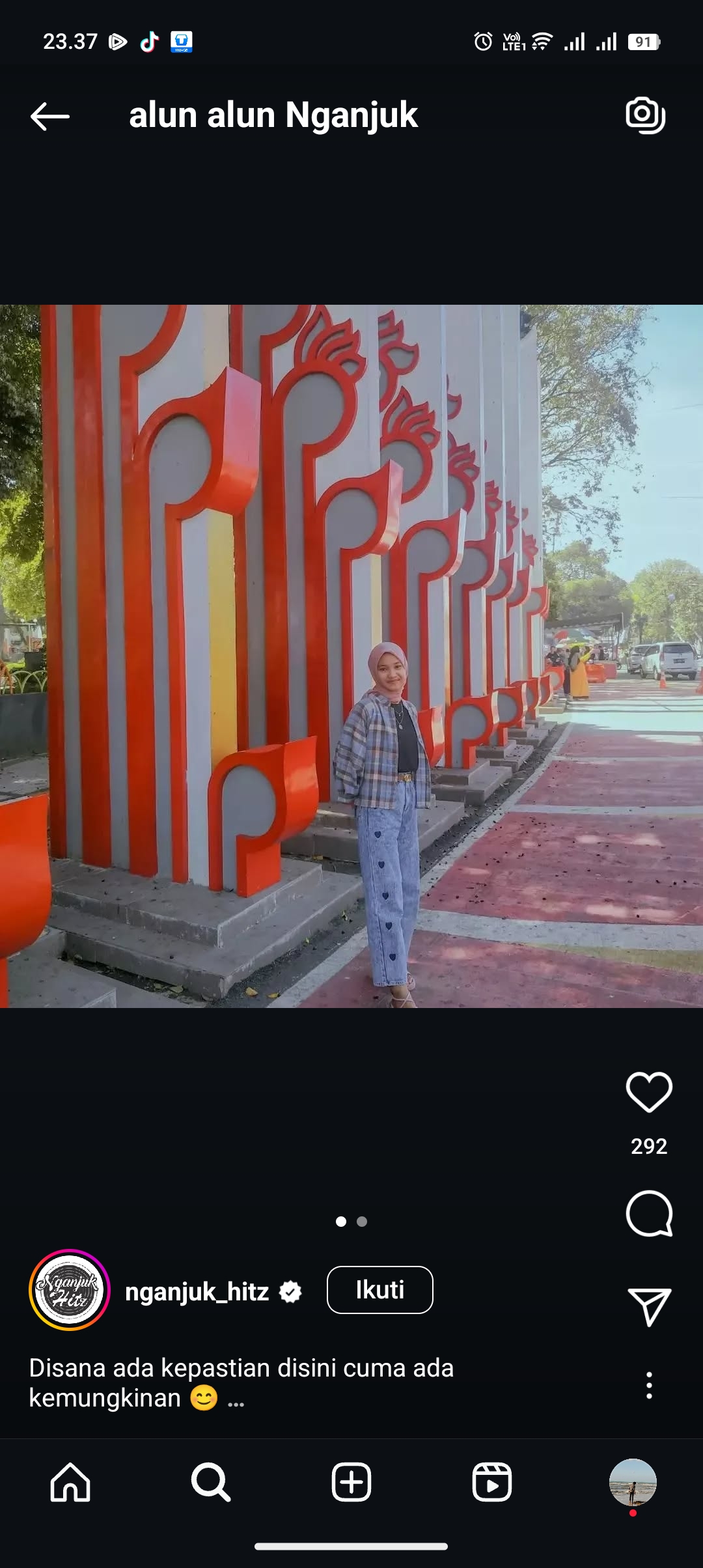 Wisata Alun-Alun nganjuk