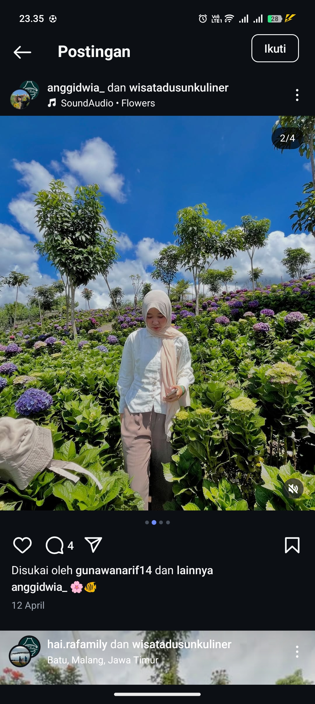 Dusun Kuliner di Batu