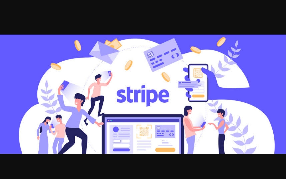 Ilustrasi layanan Stripe: memudahkan transaksi digital global melalui integrasi AI dan solusi pembayaran modern.
