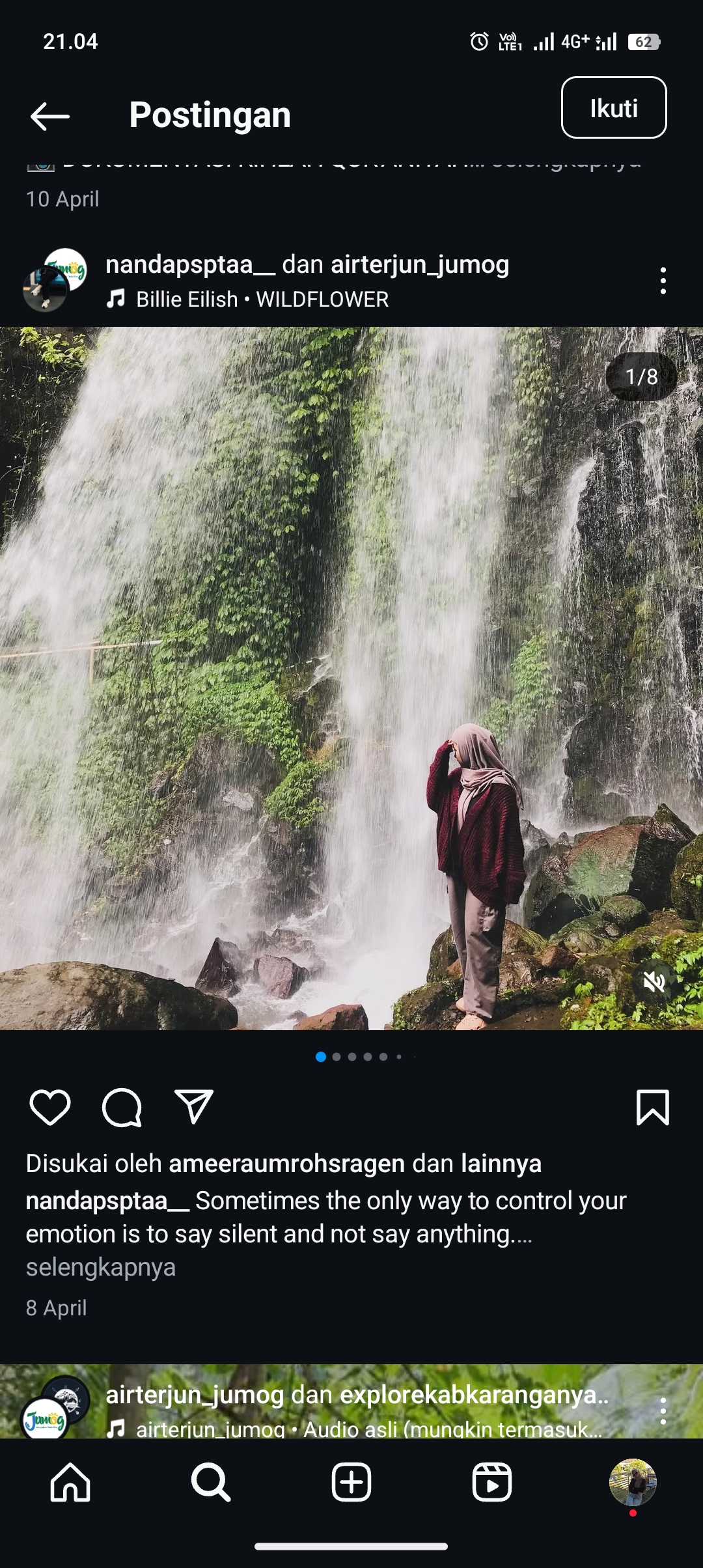 Wisata Air Terjun Jumog