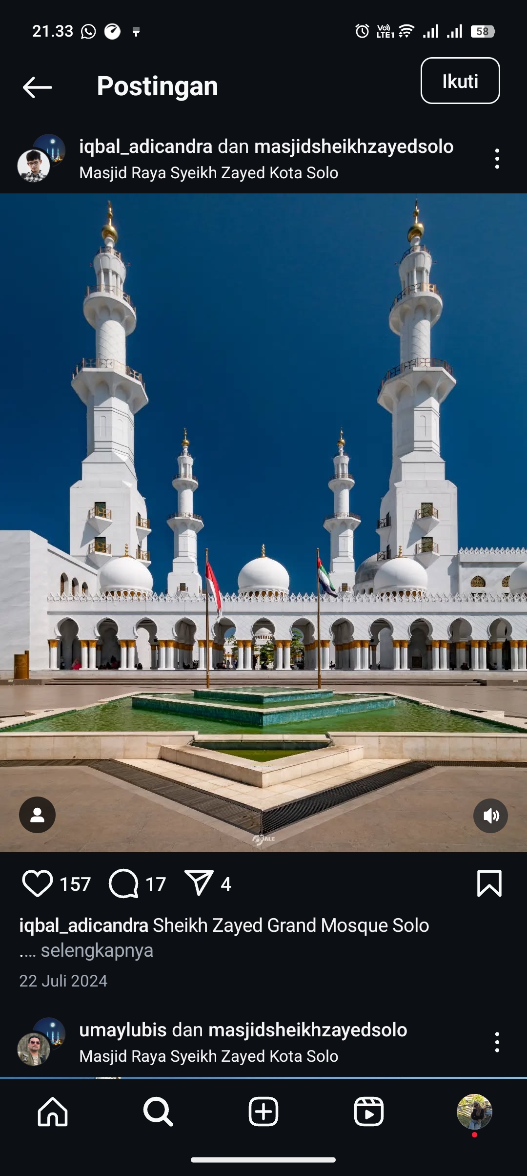 Masjid Sheikh Zayed Solo
