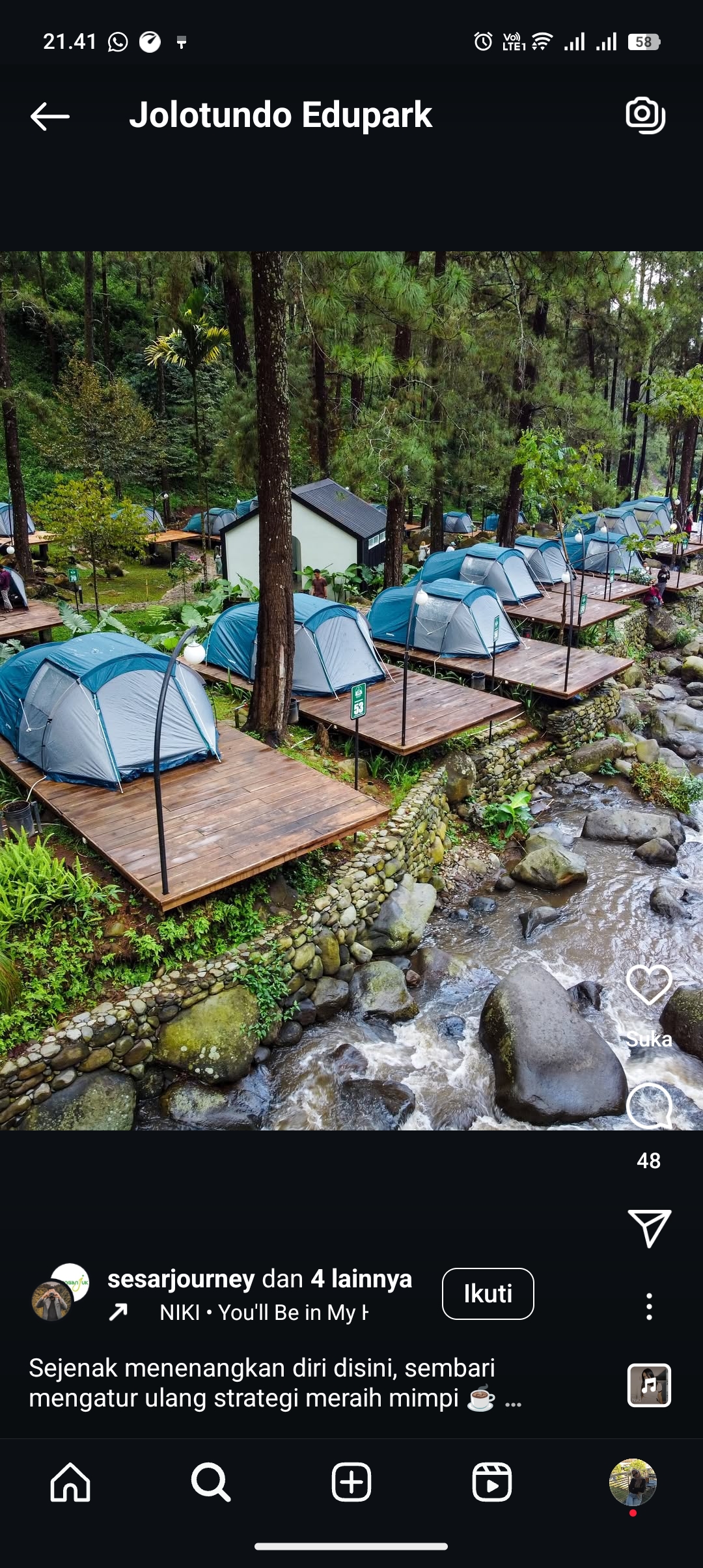Wisata Jolotundo Edupark