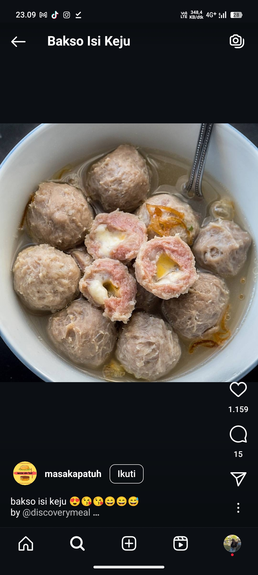 Bakso Isi Keju