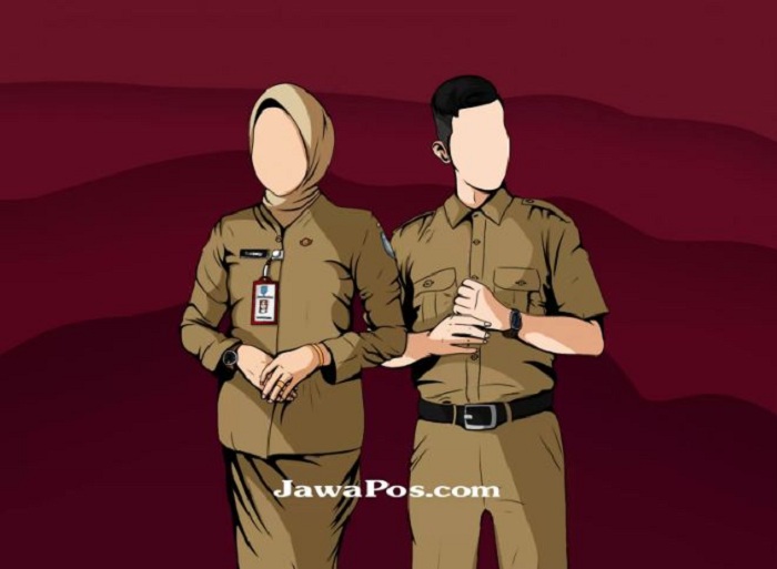 ILUSTRASI: ASN/PNS (Dimas Pradipta/JawaPos.com)