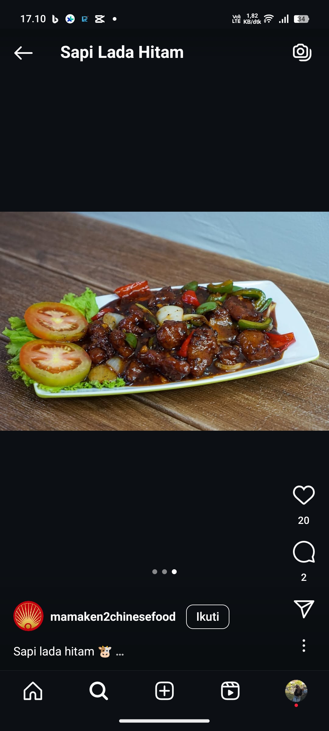 Sapi Lada Hitam
